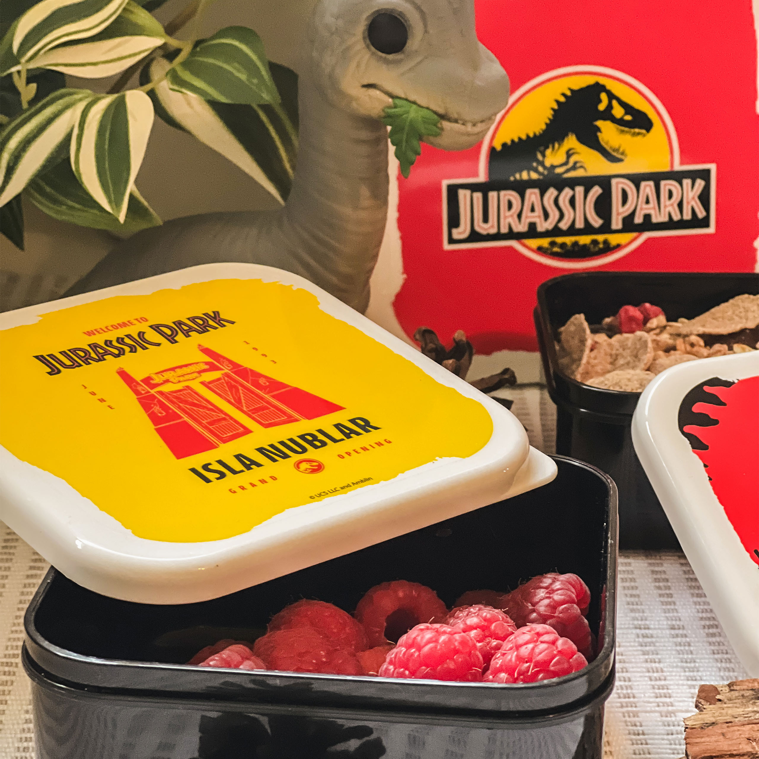 Jurassic Park - Set di 3 scatole per il pranzo