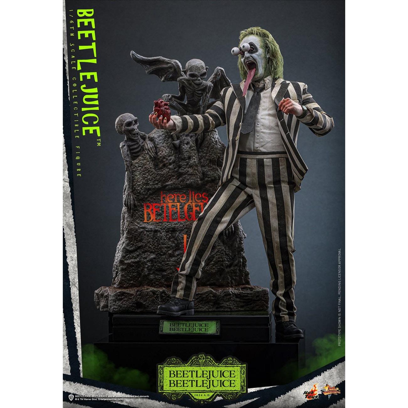 Beetlejuice action figure Masterpiece 1:6 - Beetlejuice