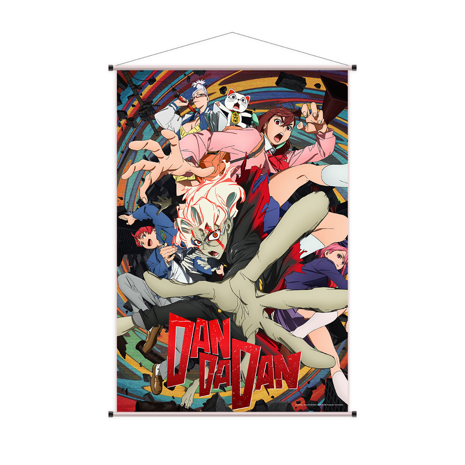 Dandadan - Okarun und Freunde Wall Scroll