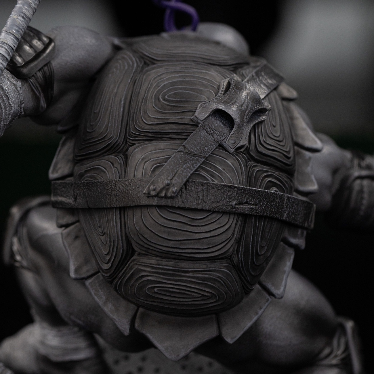Teenage Mutant Ninja Turtles Figurka Art Scale 1/10 Donatello Wersja Czarnobiała 26 cm heo exclusive