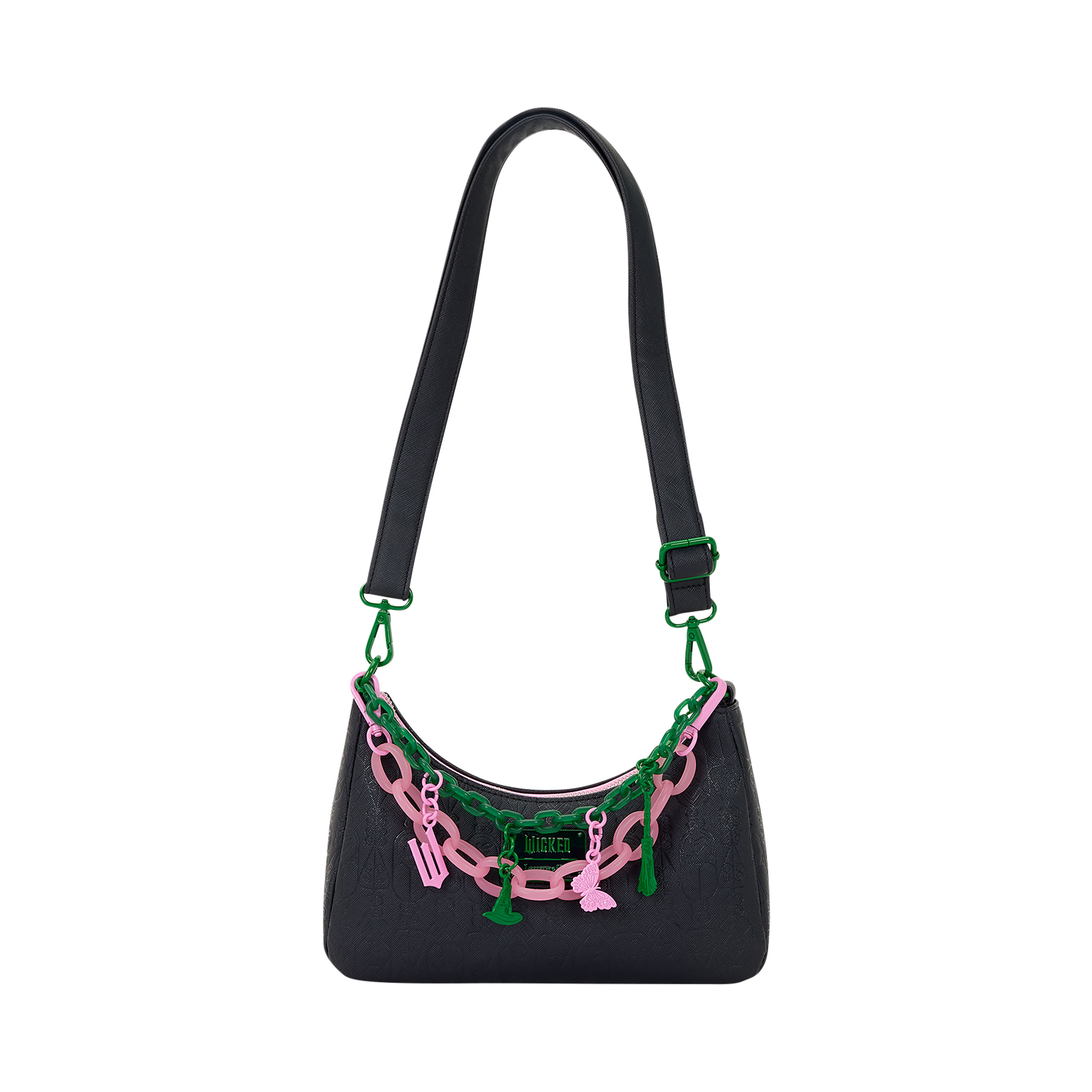 Wicked - torebka crossbody z zawieszkami