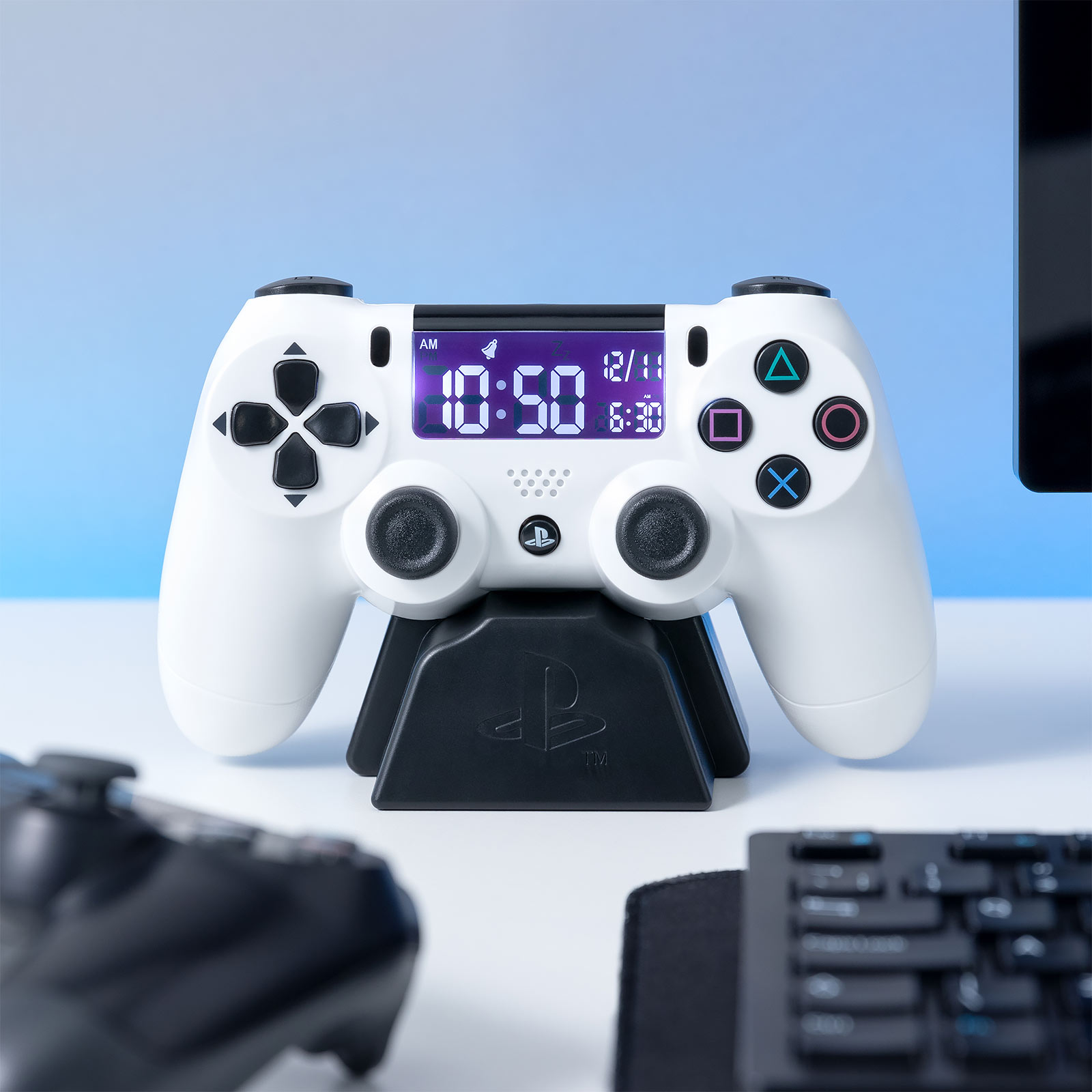PlayStation - White Controller Wecker