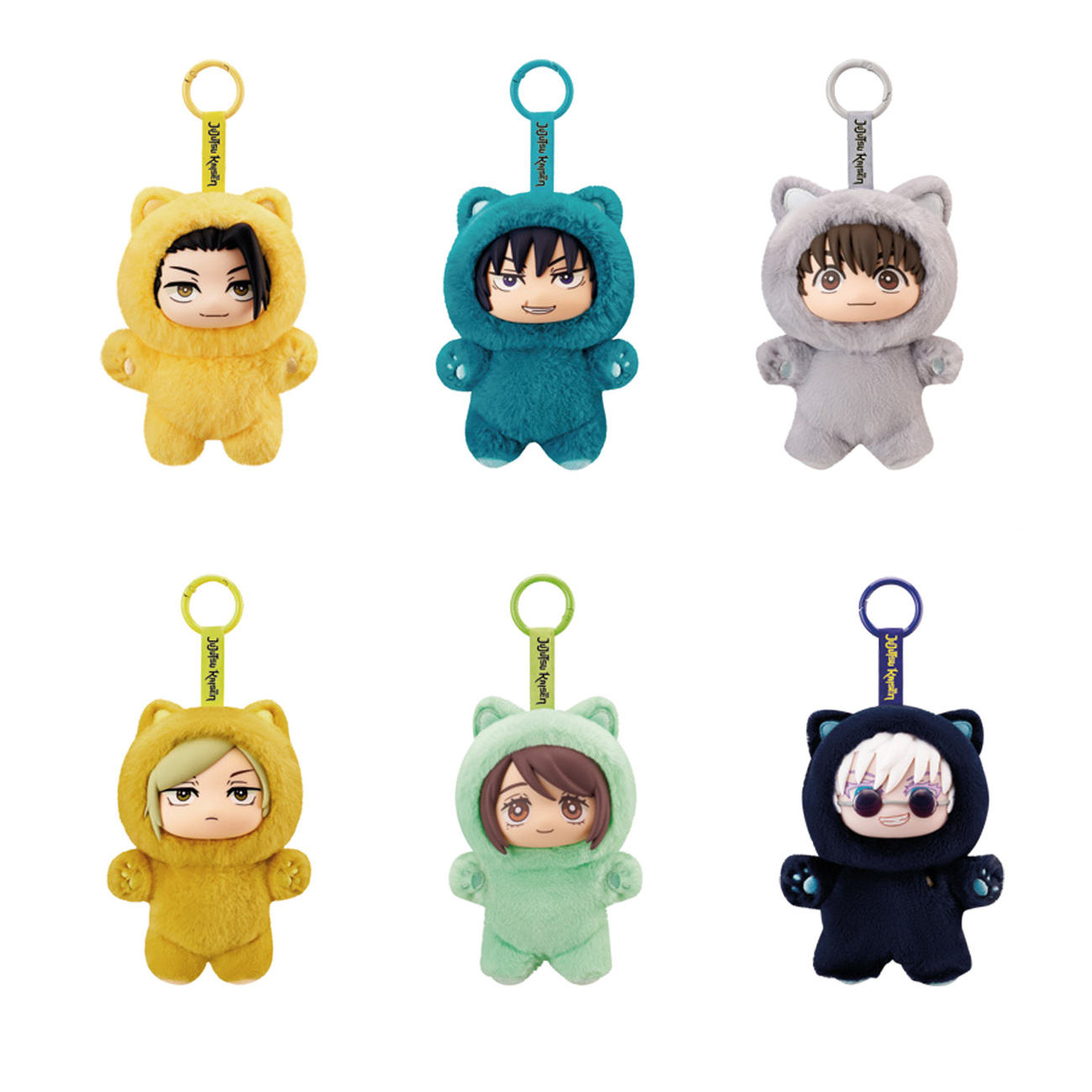 Jujutsu Kaisen - Cat Ear Mystery Plüsch Taschenanhänger