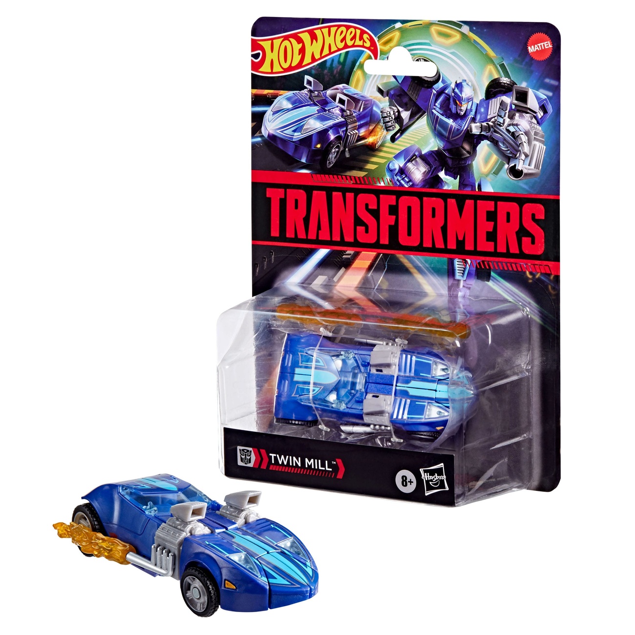 Figurine articulée Hot Wheels x Transformers Twin Mill 12 cm