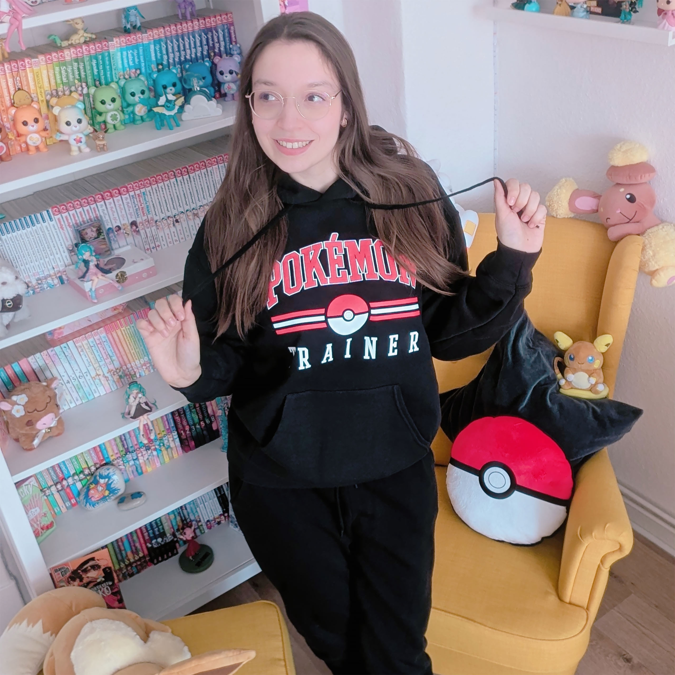 Pokemon - Sinds 96 Hoodie zwart