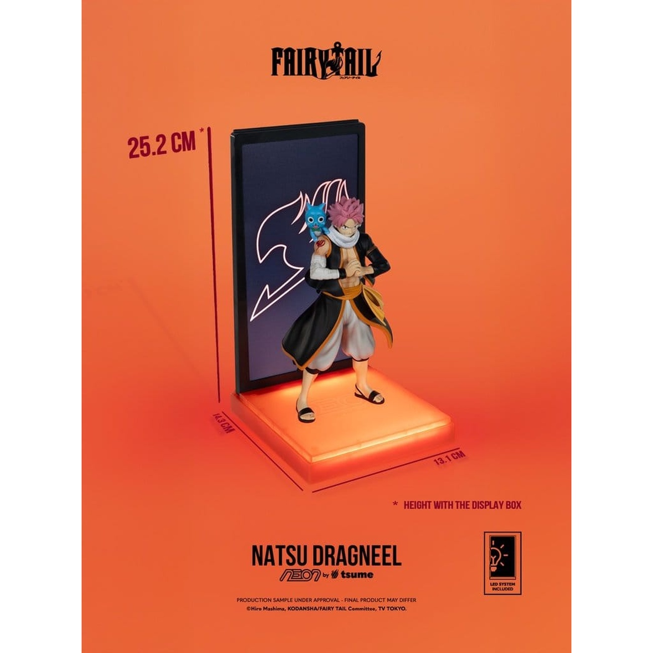 Fairy Tail - Figurine Néon Natsu Dragneel 1:9