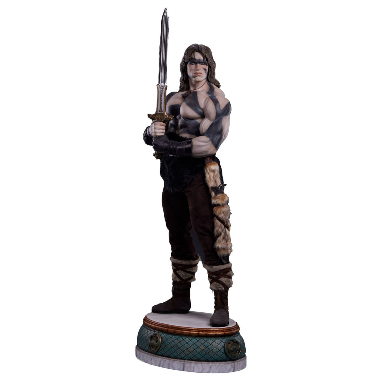 Conan il Barbaro Statua Elite Series 1/2 Conan Warpaint