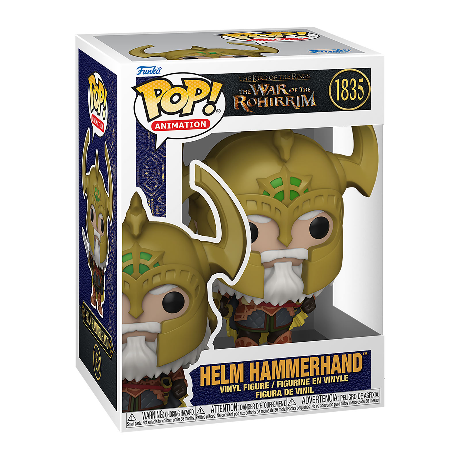 The Battle of the Rohirrim Helm Hammerhand Funko Pop Figure - Lord of the Rings