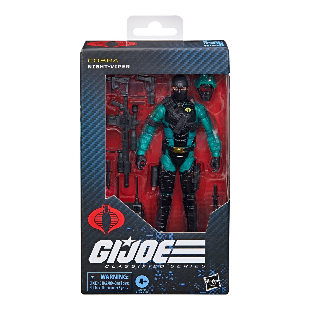 Figura de acción G.I. Joe Classified Series Night-Viper 15 cm