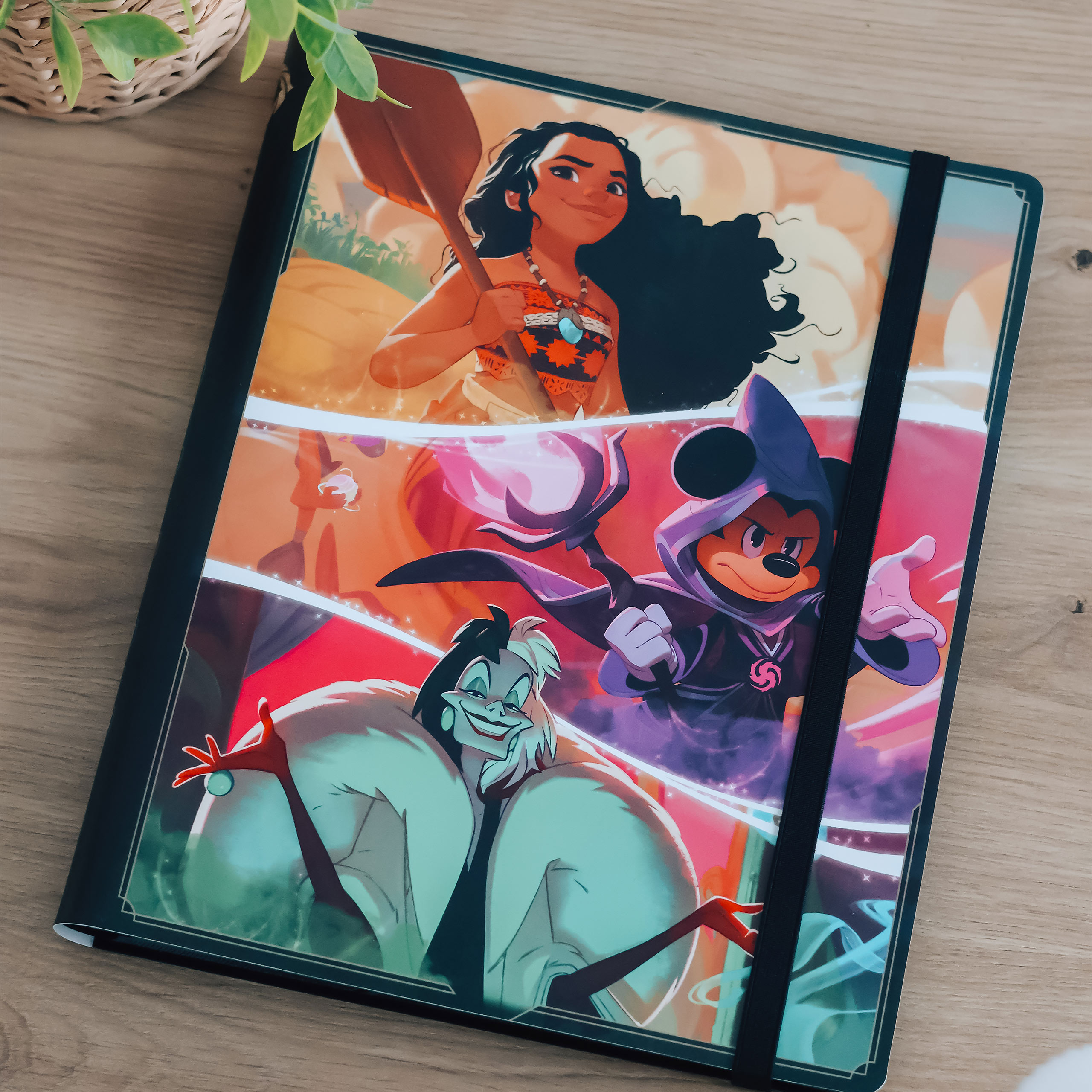 Disney Lorcana Character Collection Folder - Trading Card Game