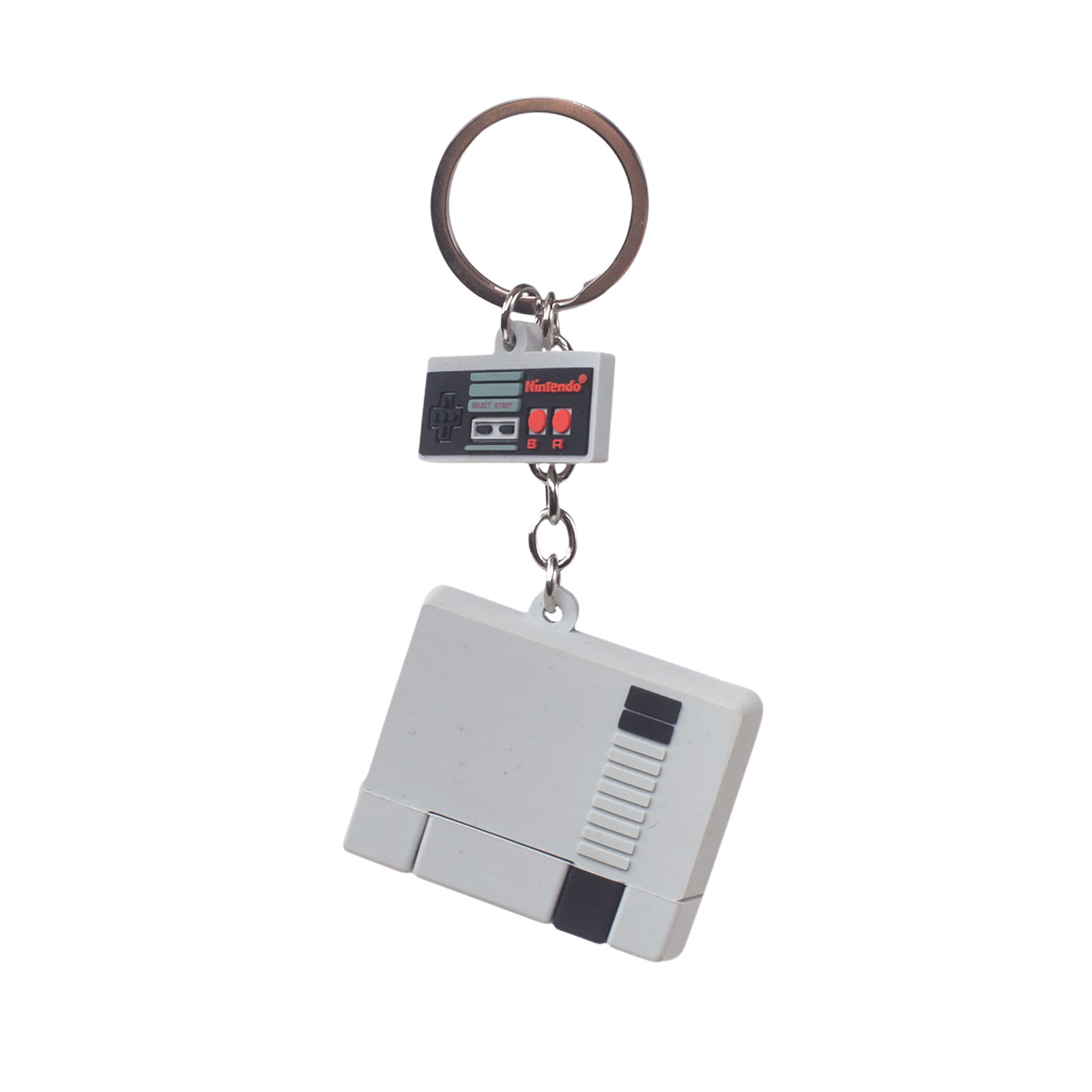 Nintendo - NES Console and Controller Keychain