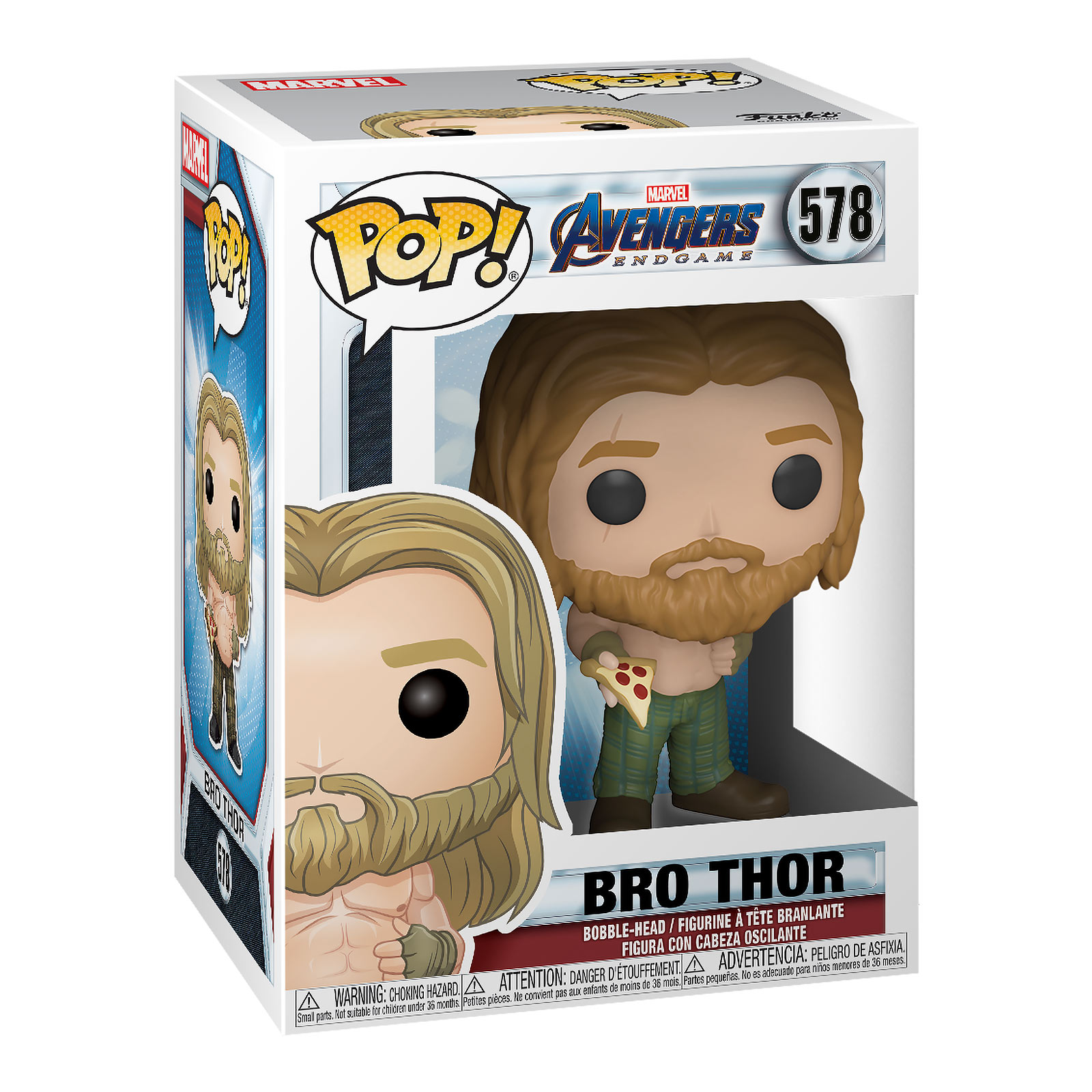 Avengers - Bro Thor met Pizza Endgame Funko Pop Bobblehead Figuur