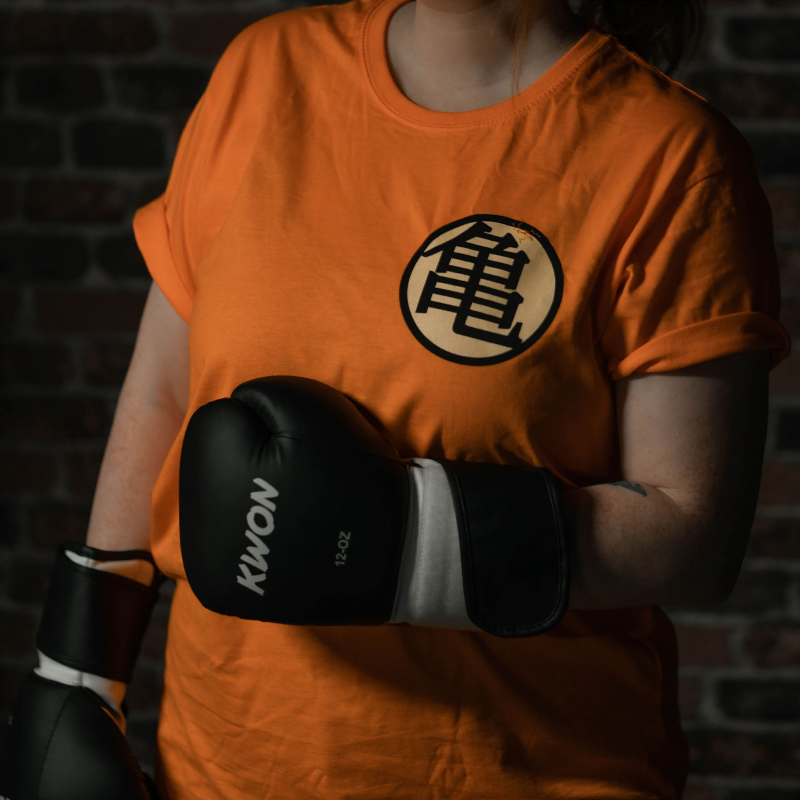 Dragon Ball - Kame-symbol T-shirt orange