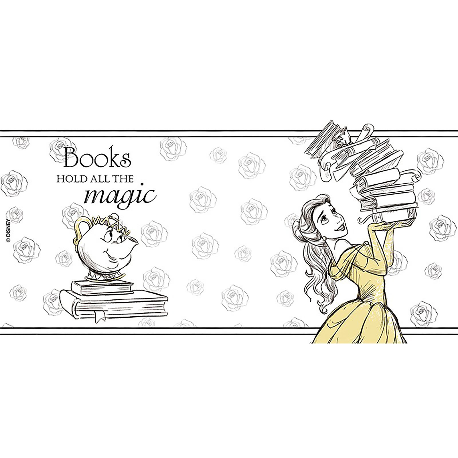 Beauty and the Beast - Books Hold Magic Mok
