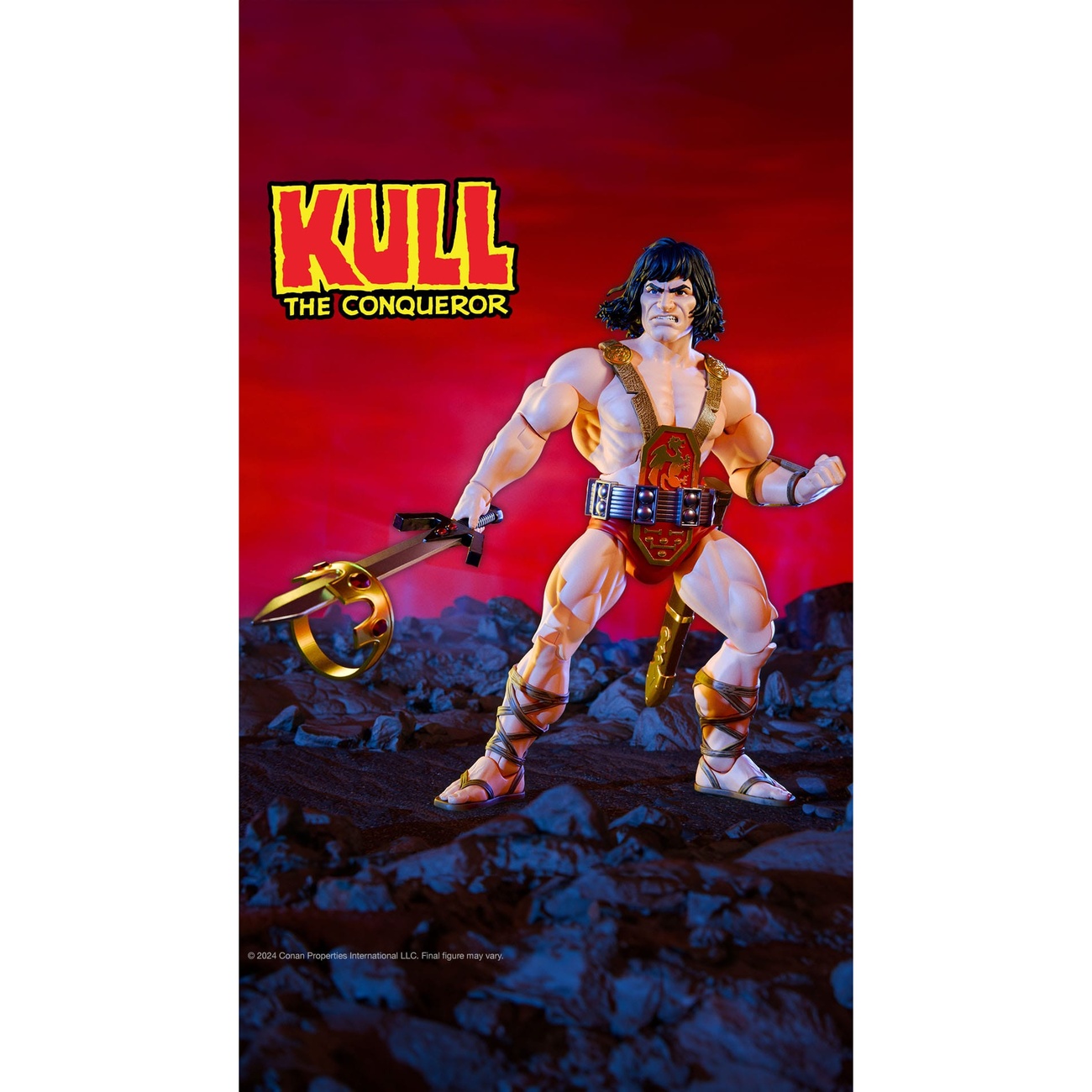 Conan il Barbaro action figure Ultimates Kull The Conqueror 18 cm