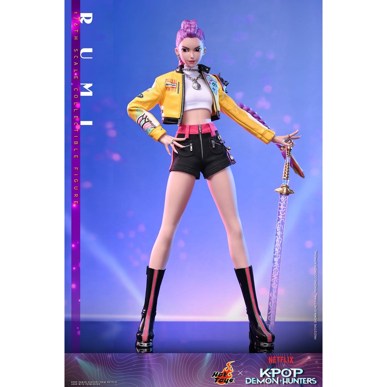 Kpodemon Hunters Rumi KPop Demon Hunters - Rumi Action Figure 1:6 | Elbenwald