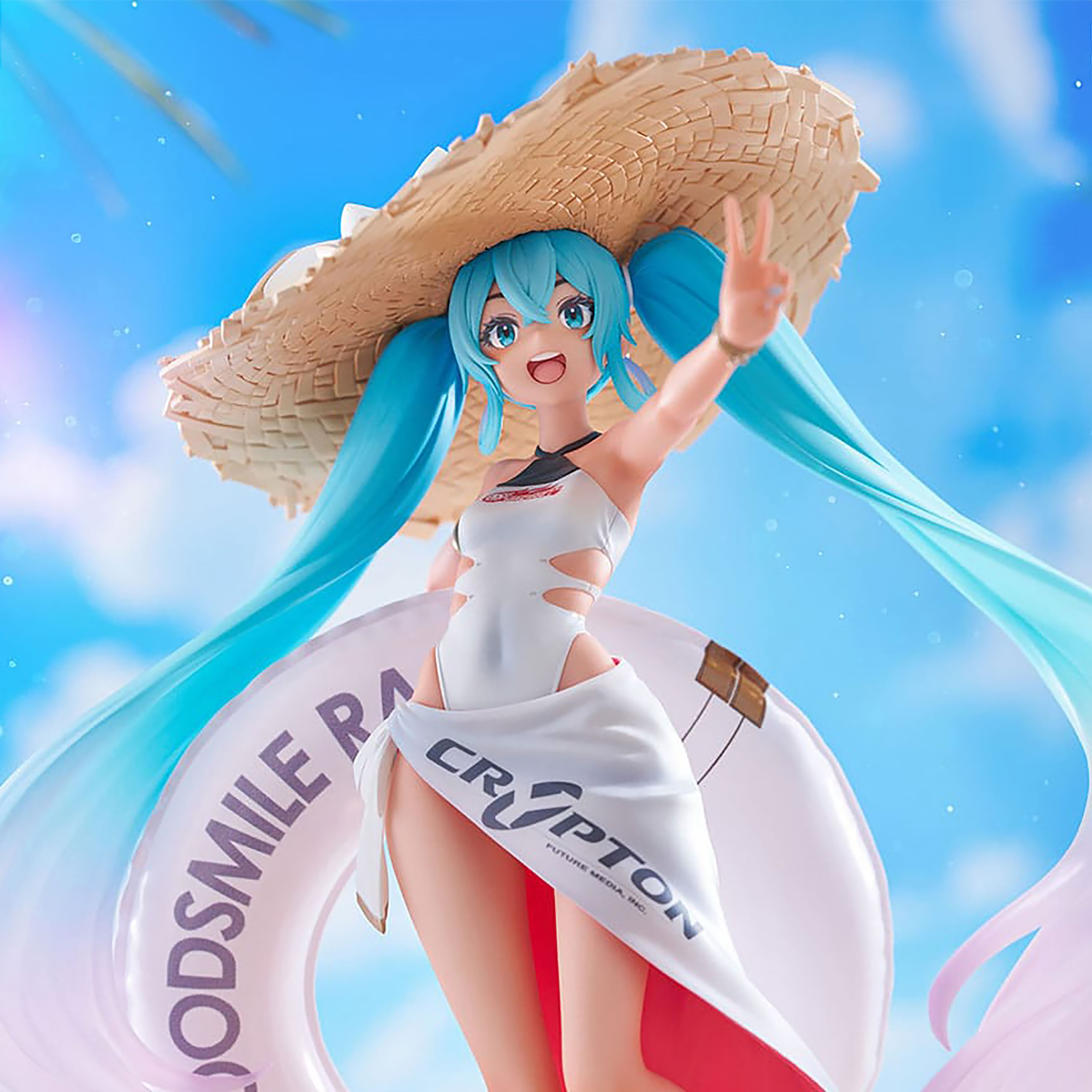 Hatsune Miku - Racing Miku 2024 Tenitol Figur Tropical Version