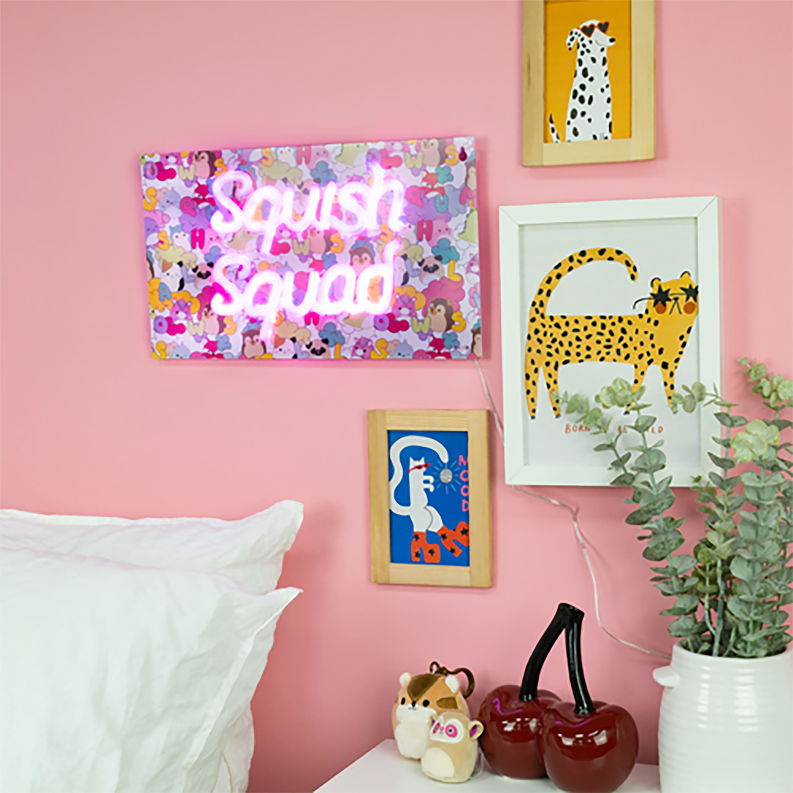 Squishmallows - Squish Squad Neon Wall Lamp