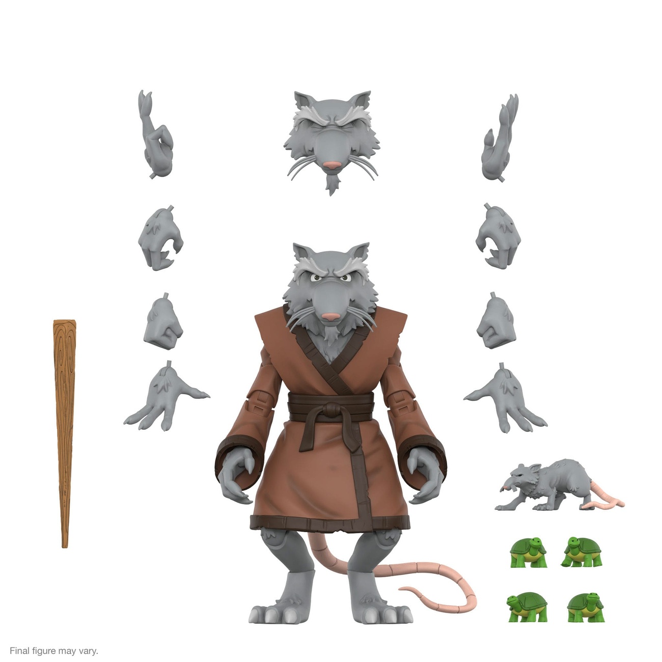 Pokemon Splinter Teenage Mutant Ninja Turtles Ultimates Actionfigur Wave 13 Splinter 18 ...