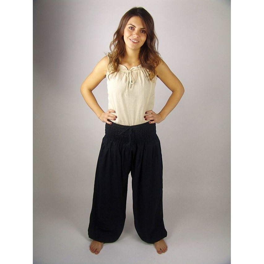 Pantaloni medievali Cleo neri