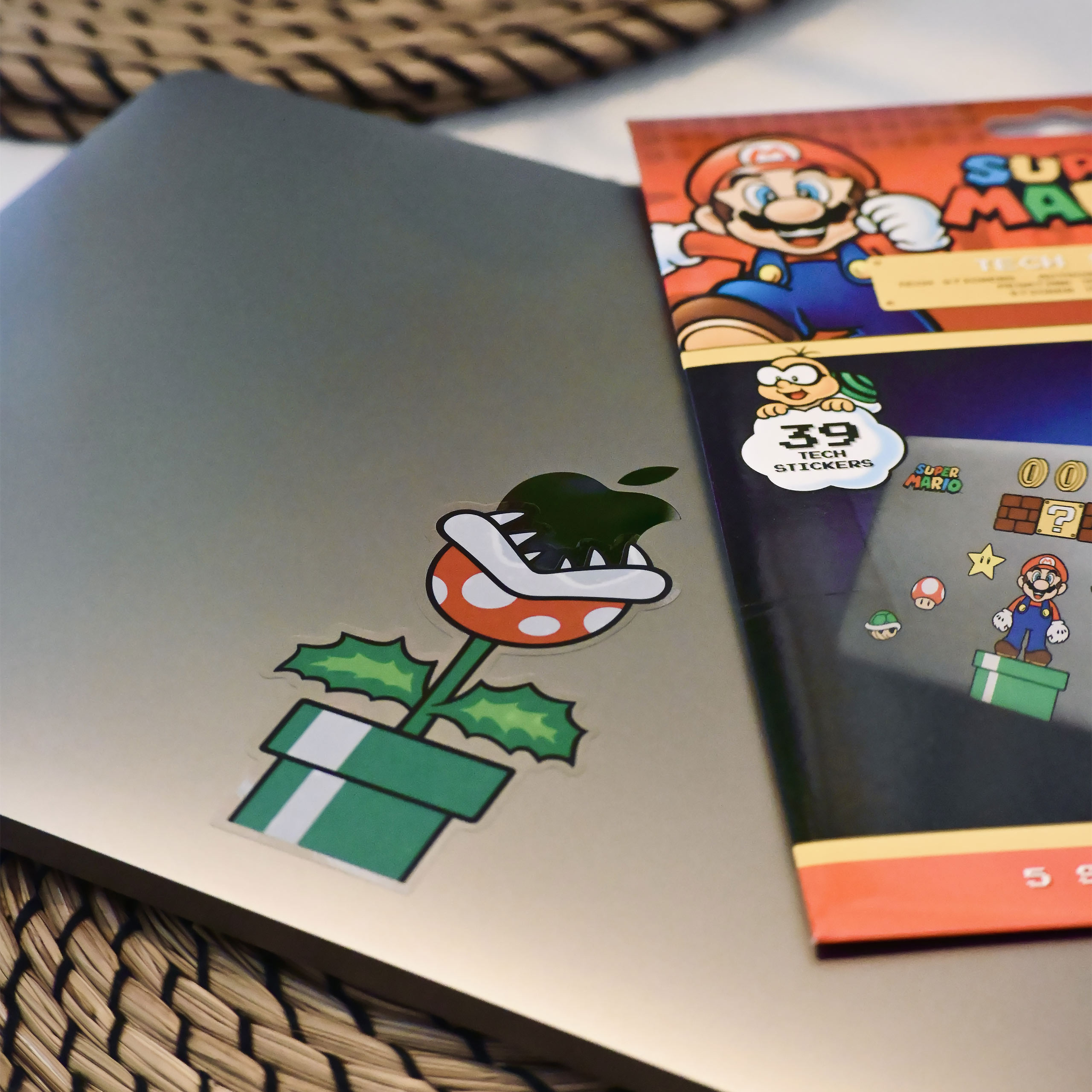 Super Mario - Pegatinas del Reino Champiñón