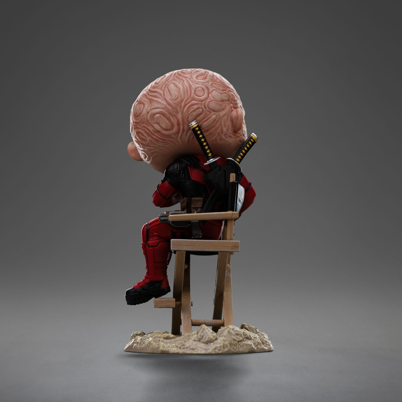 Deadpool & Wolverine Mini Co. PVC-figur Deadpool utan mask 13 cm