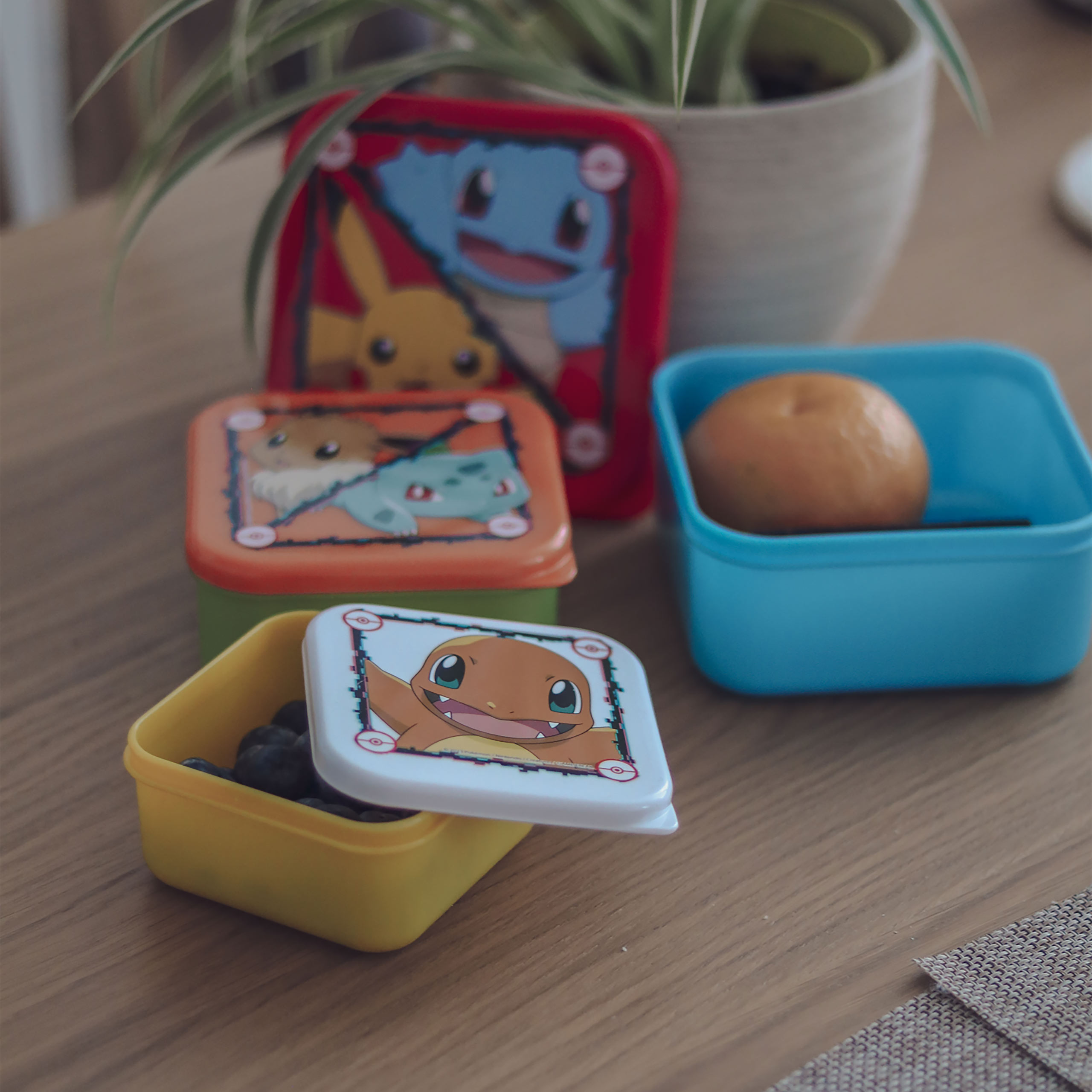 Pokemon - Starter Lunchbox Set of 3