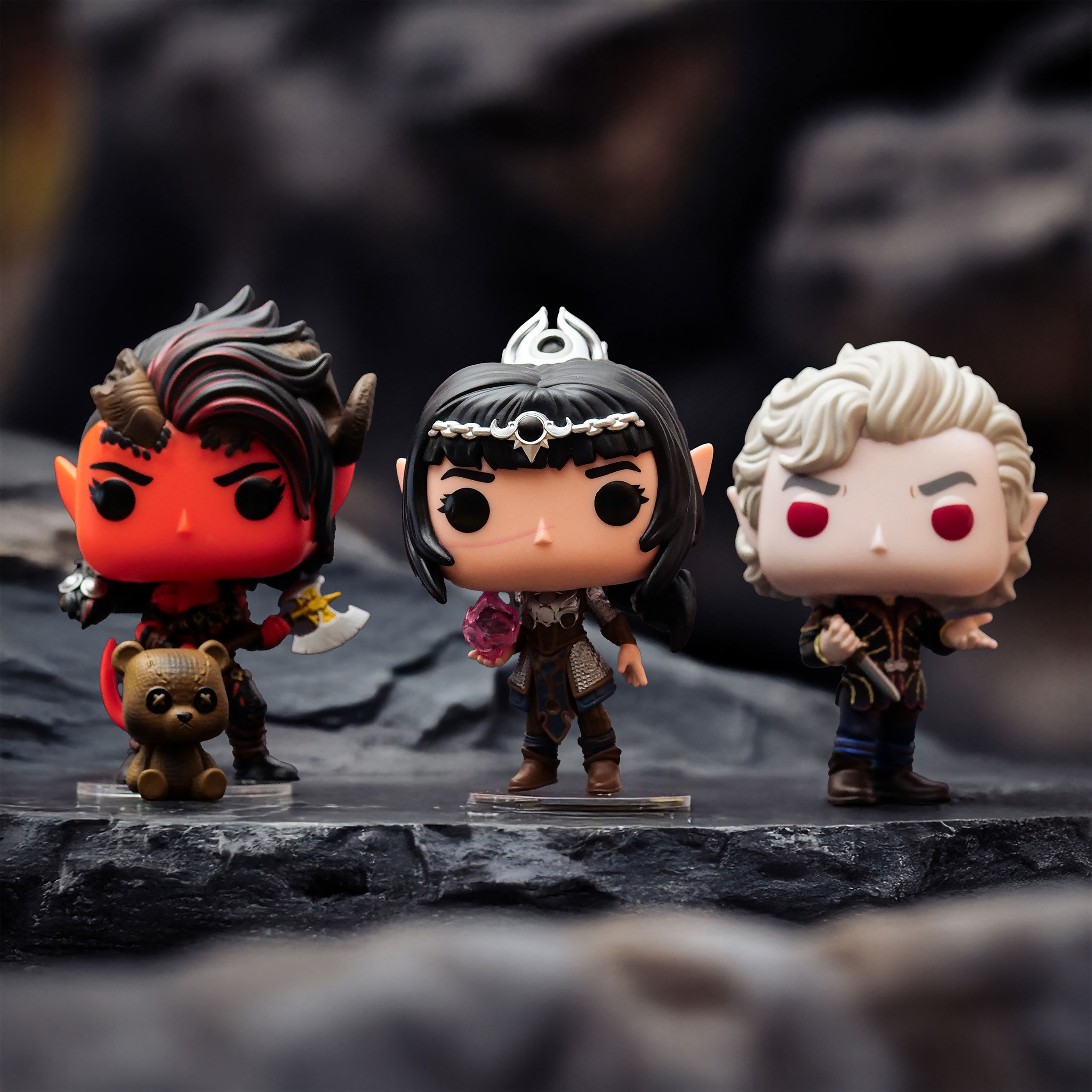 Baldur's Gate - Karlach con Clive Figura Funko Pop