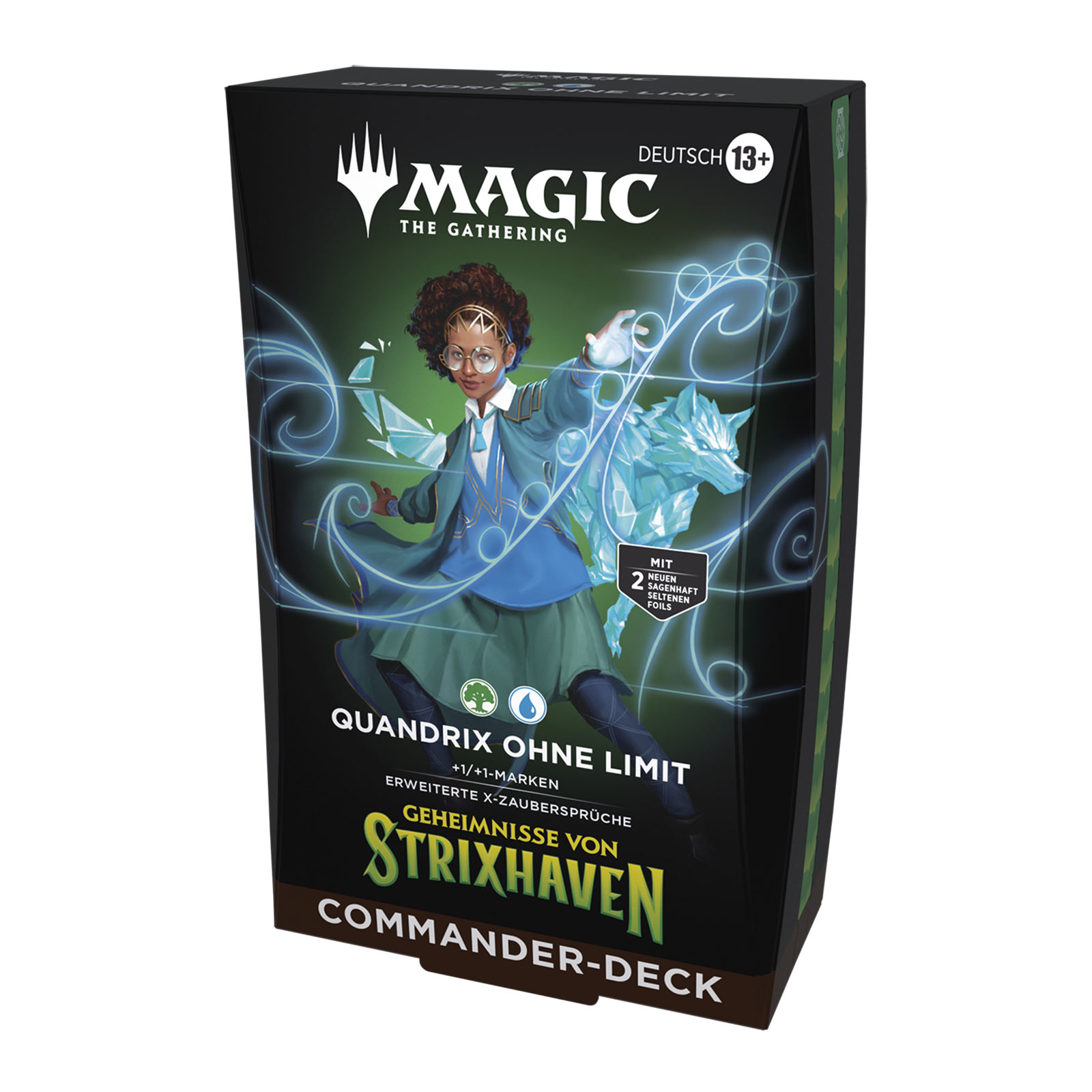 Strixhaven: Scuola dei Maghi Quandrix Enigmi Quantistici Mazzo Commander versione tedesca - Magic: The Gathering