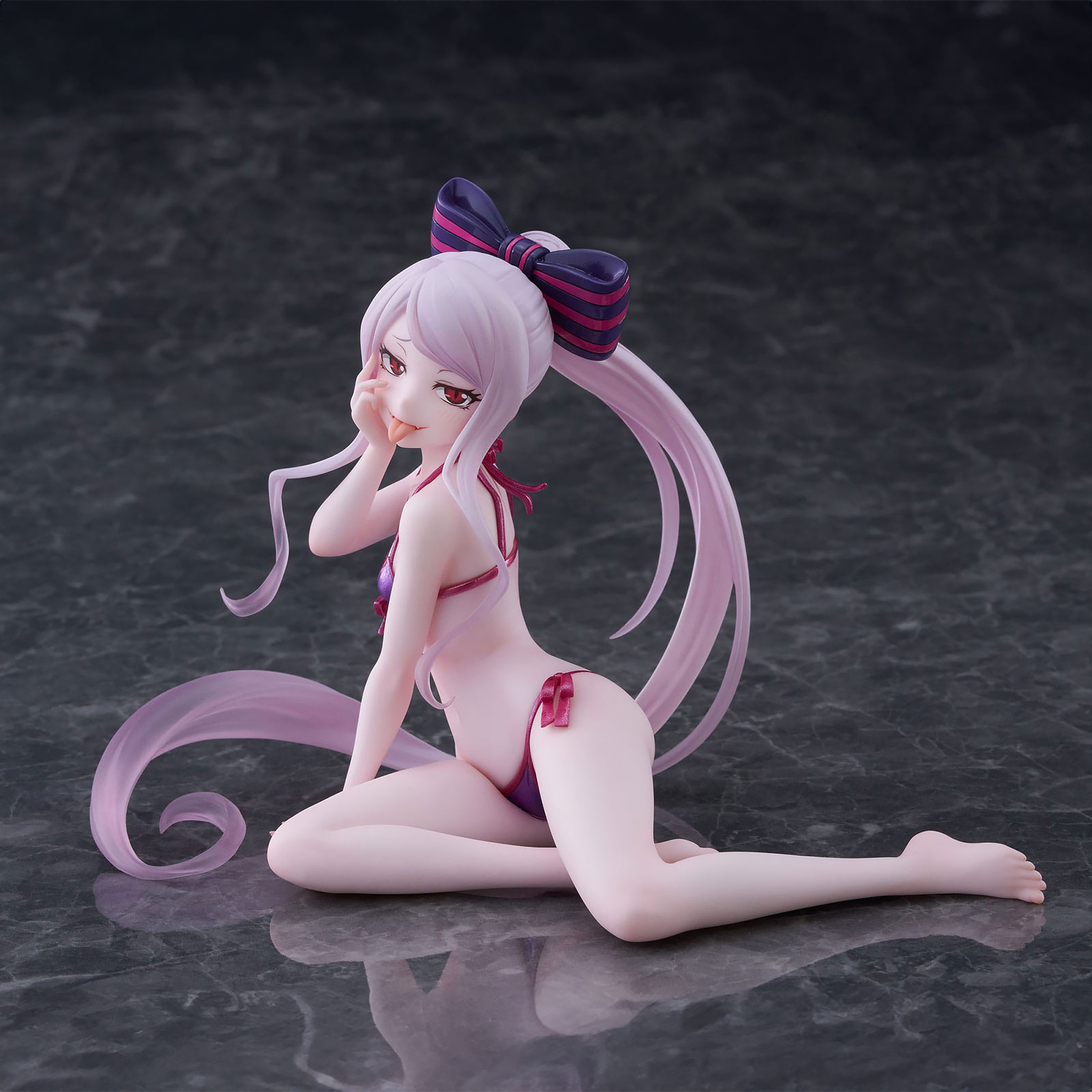 Overlord - Shalltear Figurina carina da scrivania Versione costume da bagno