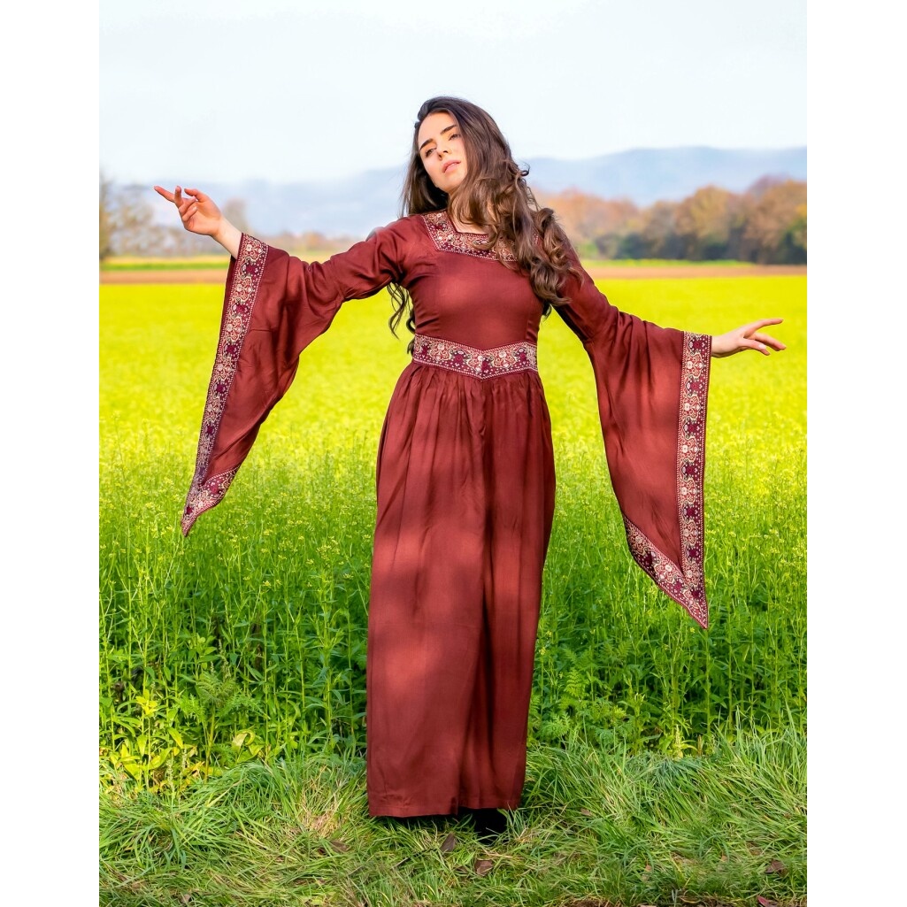 Medieval Dress Katharina red