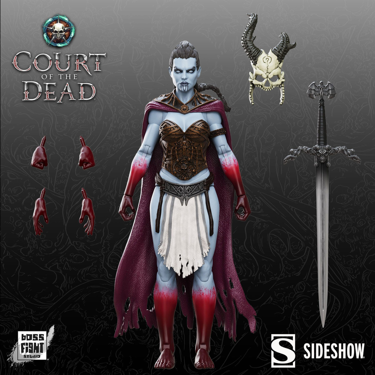 Court of the Dead Epic H.A.C.K.S. figurine articulée 1/12 Kier