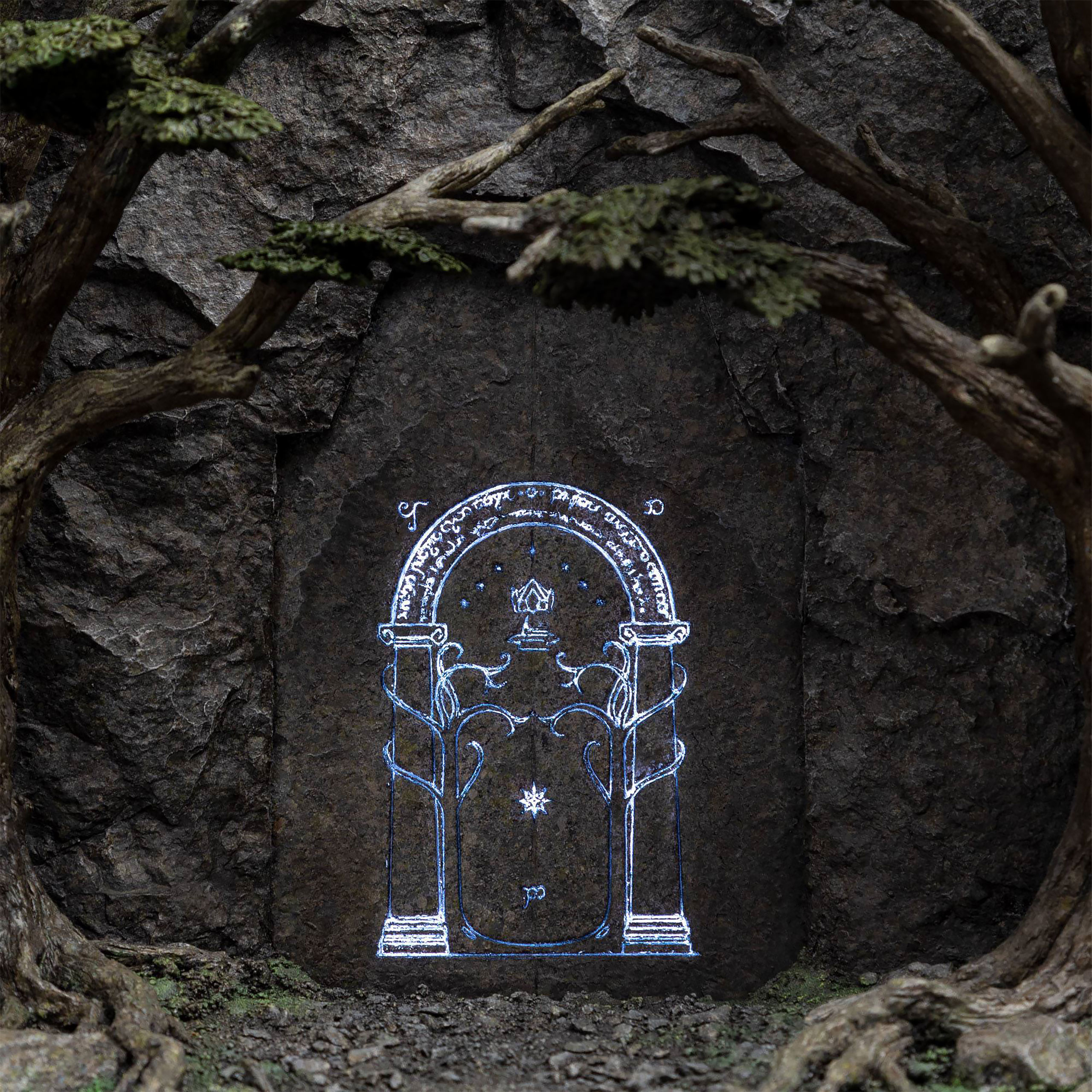 The Lord of the Rings - The Doors of Durin Diorama with Light Function