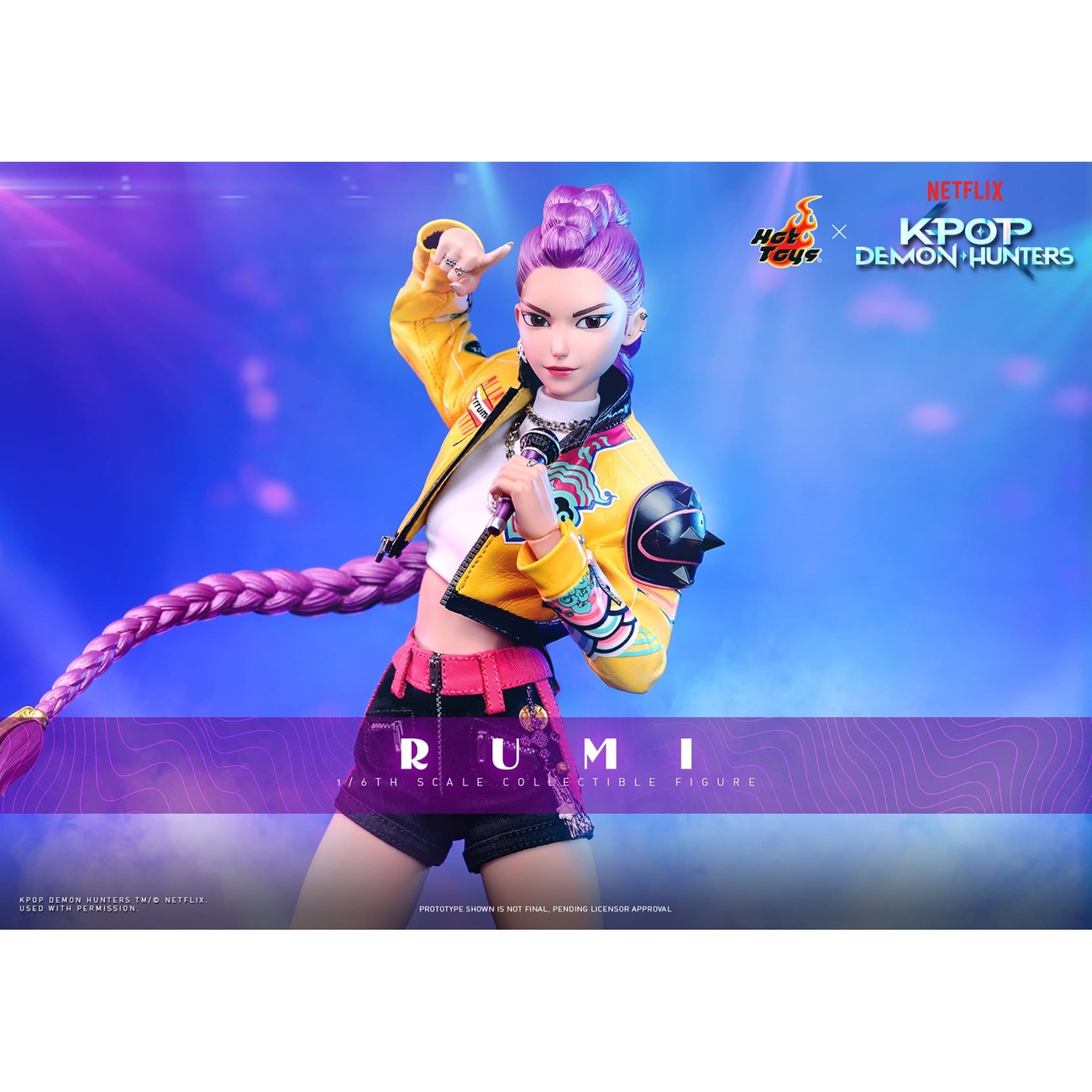 Kpodemon Hunters Rumi KPop Demon Hunters - Rumi Action Figure 1:6 | Elbenwald