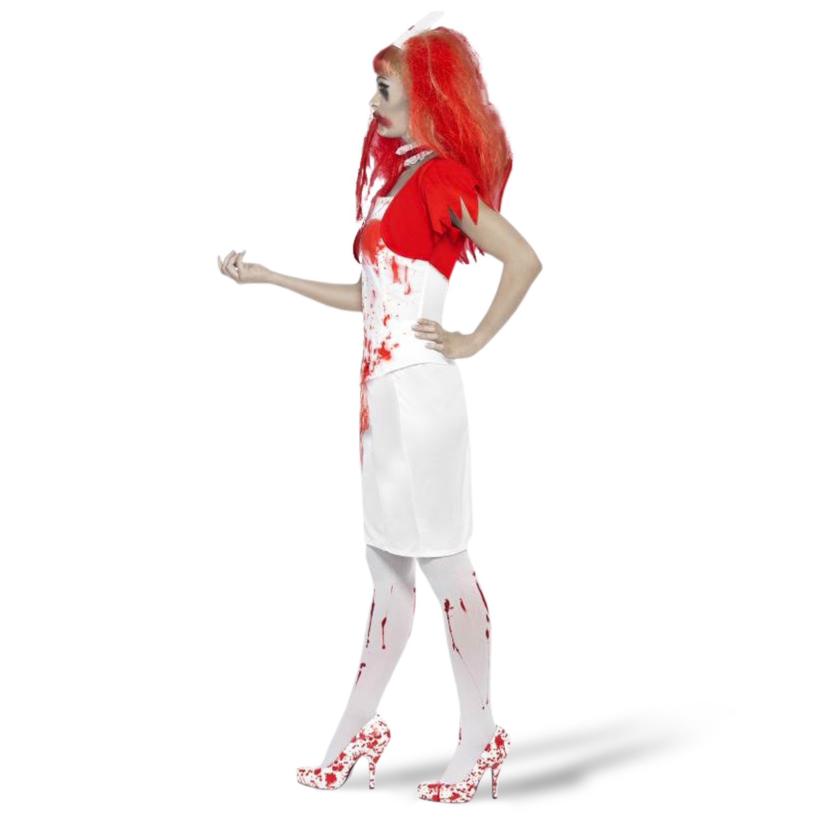 Blutige Krankenschwester Kostüm Damen