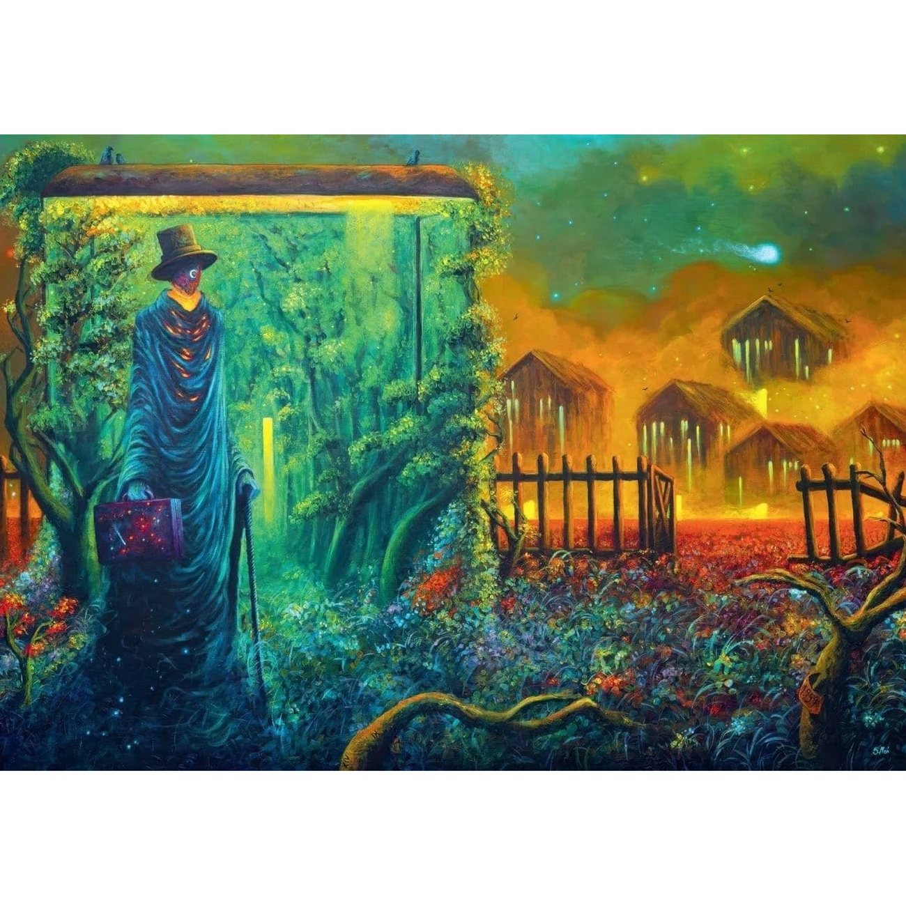Imagination Series Puzzle Sebastian Mon Stationary Traveller II (1000 pieces)