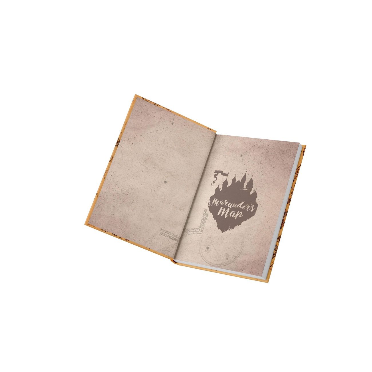 Harry Potter cuaderno con función luminosa Mapa del Merodeador