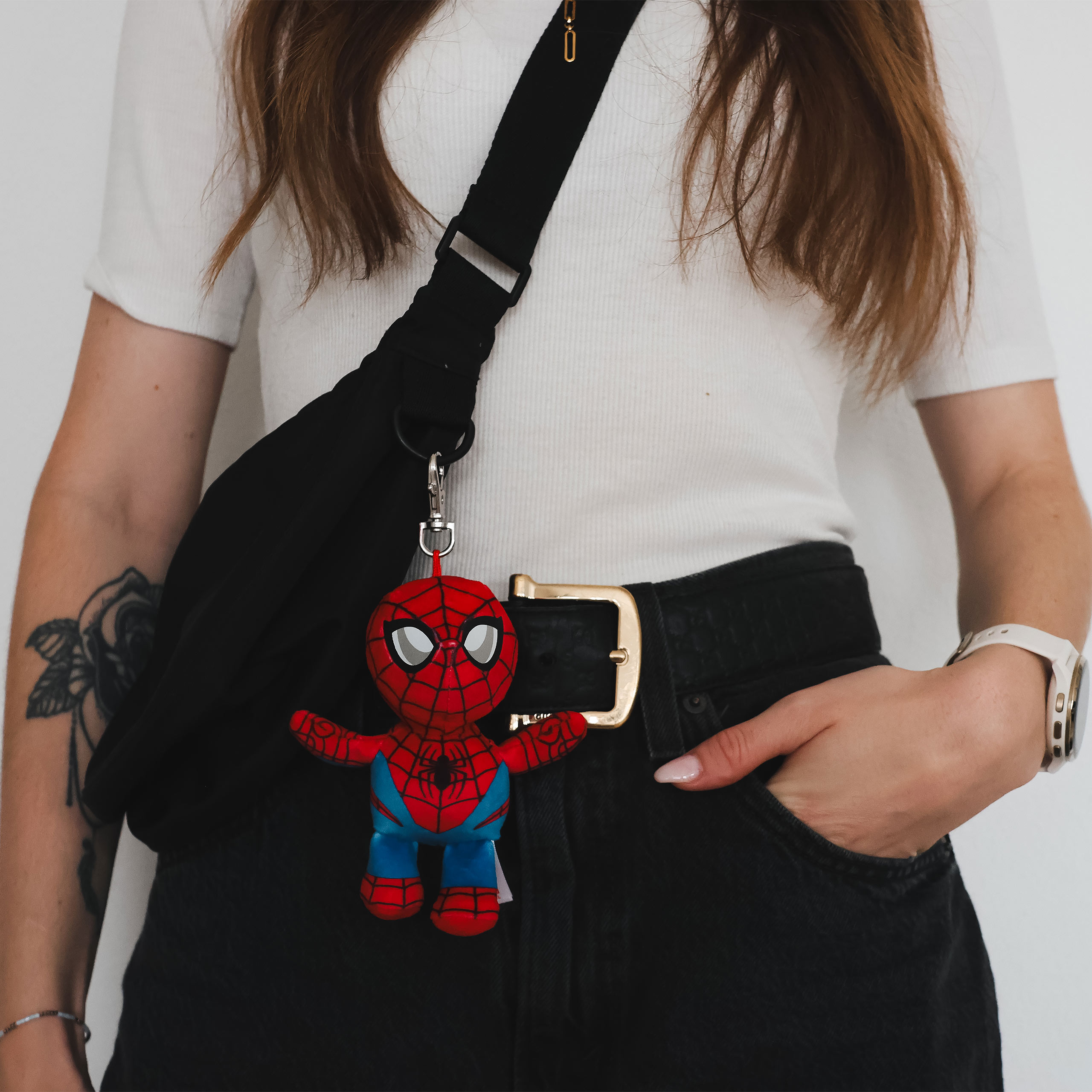 Portachiavi in peluche Spider-Man - Marvel