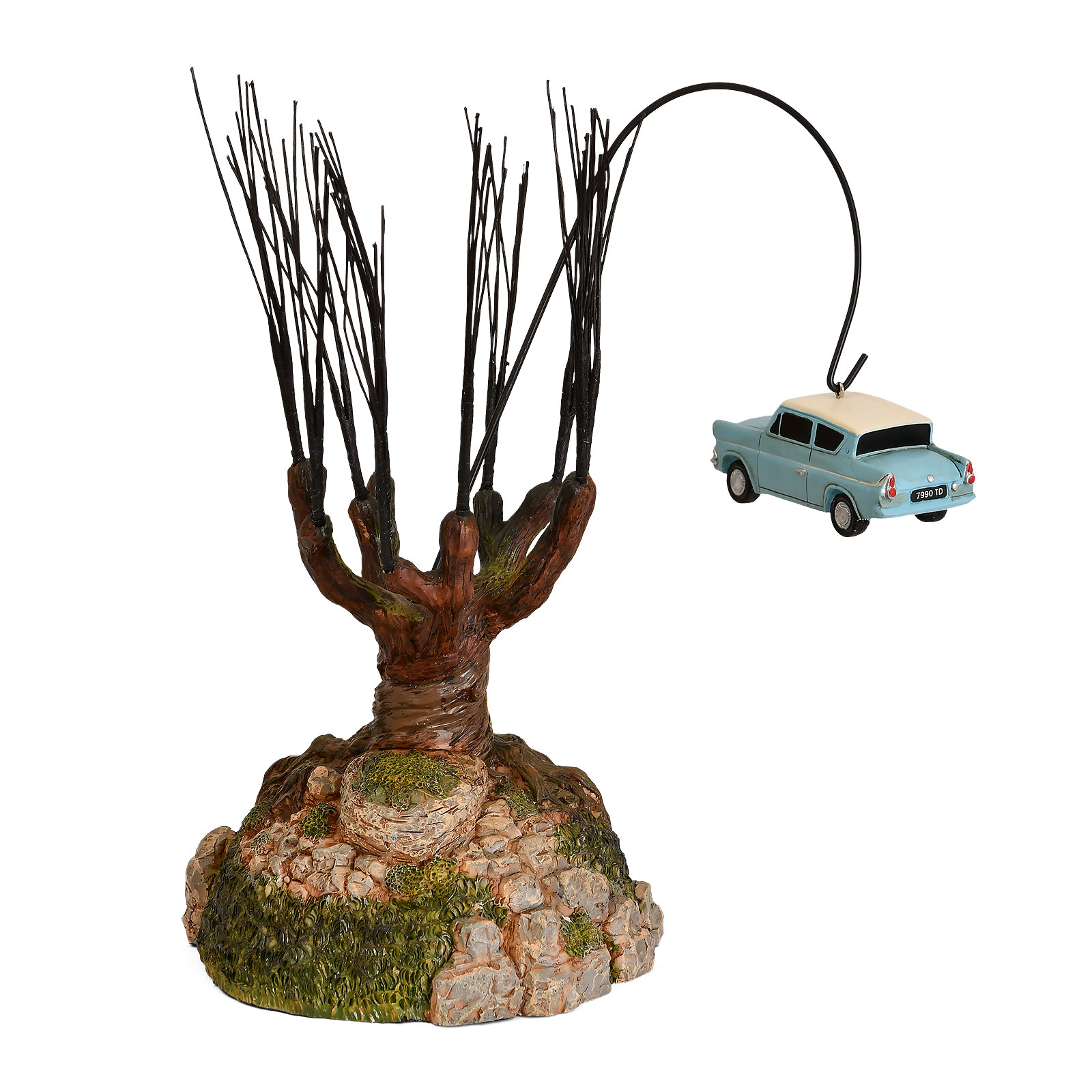 Réplique de saule fouettant avec voiture volante miniature - Harry Potter