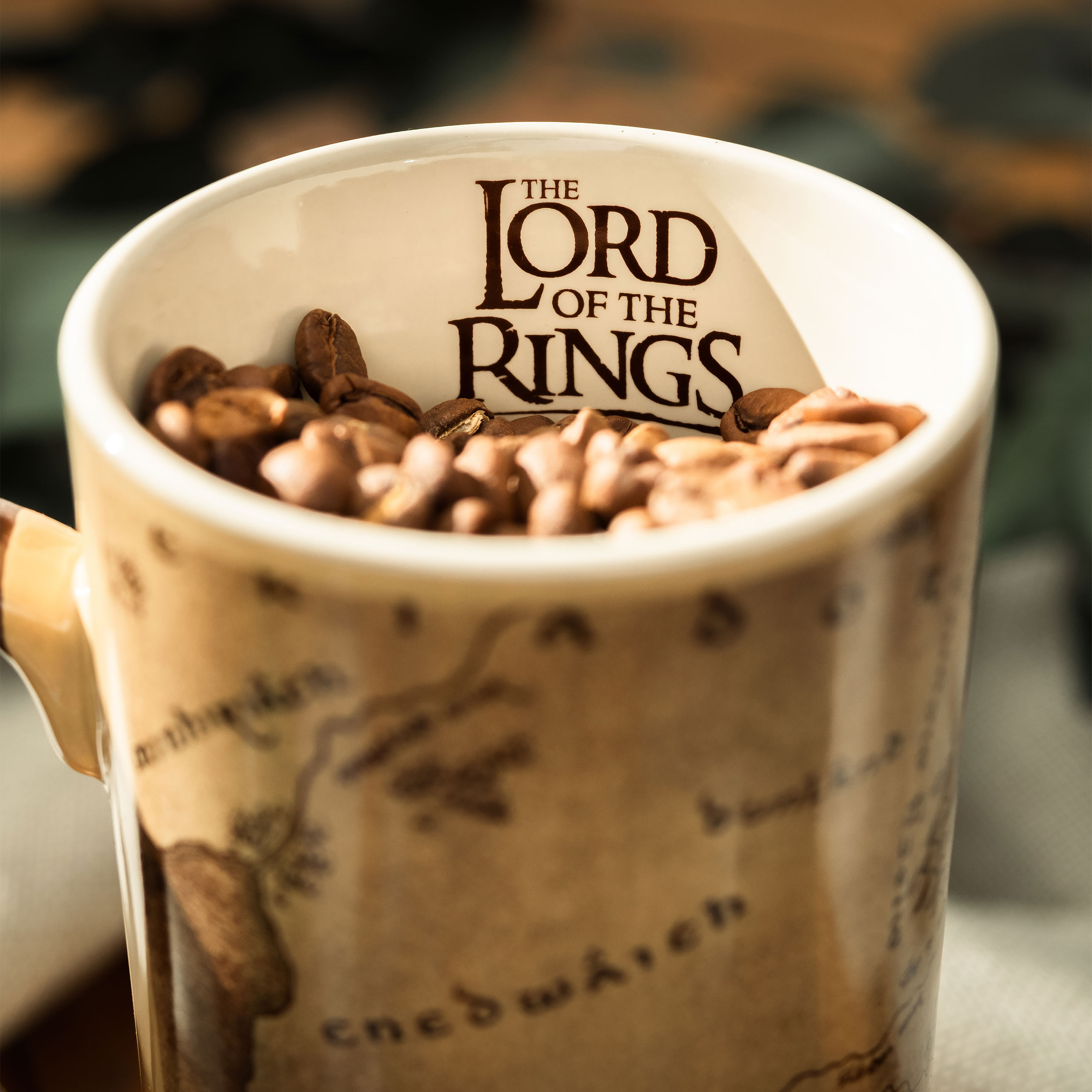 Sagan om Ringen – Midgård Karta Mugg