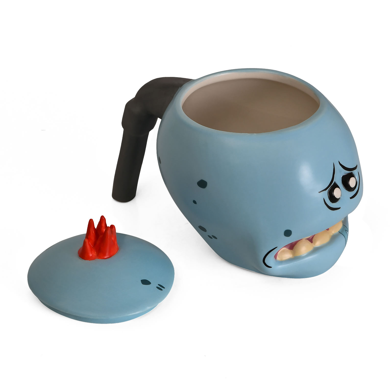 Rick et Morty - Mr. Meeseeks Mug 3D avec couvercle