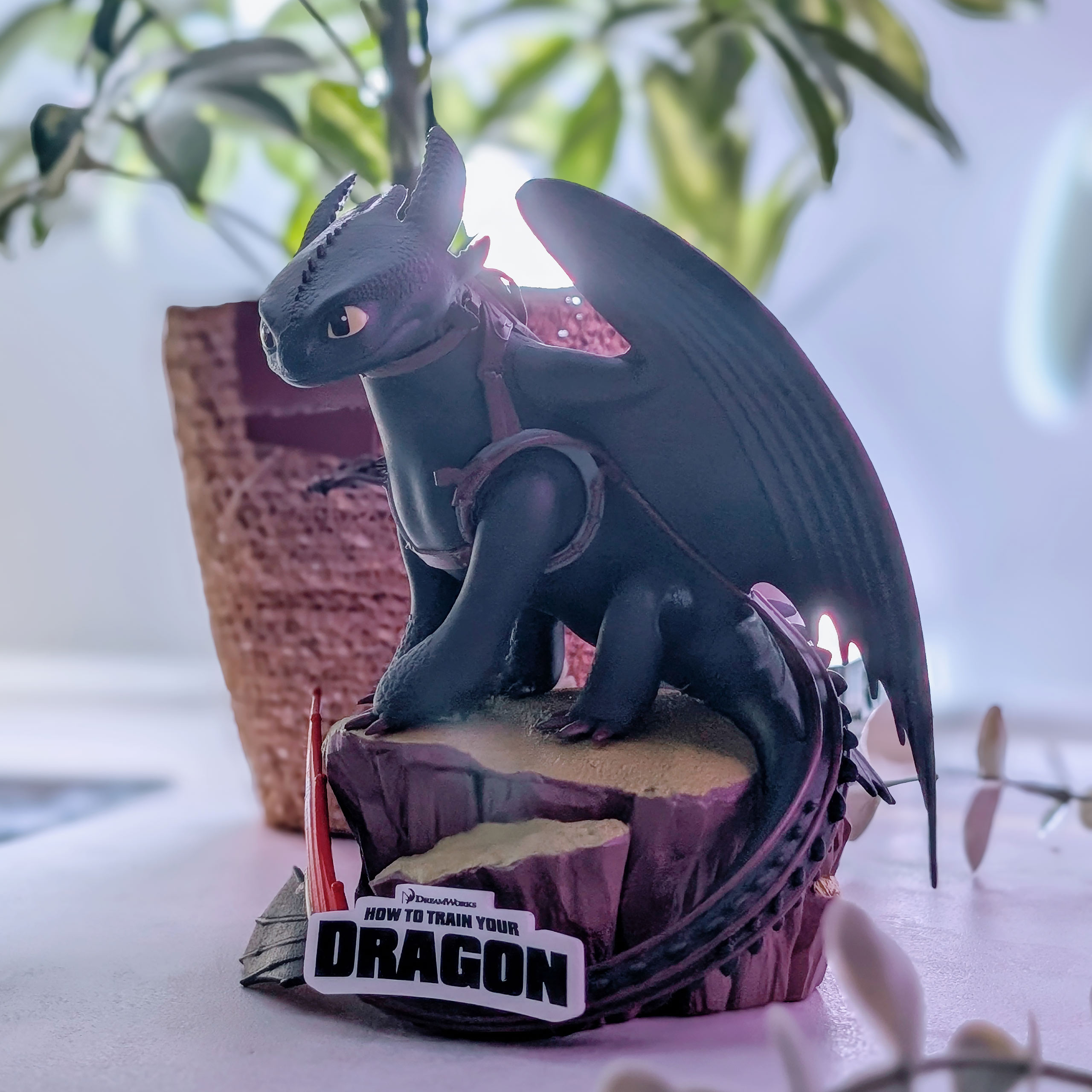Cómo entrenar a tu dragón - Desdentao Figura Diorama D-Stage
