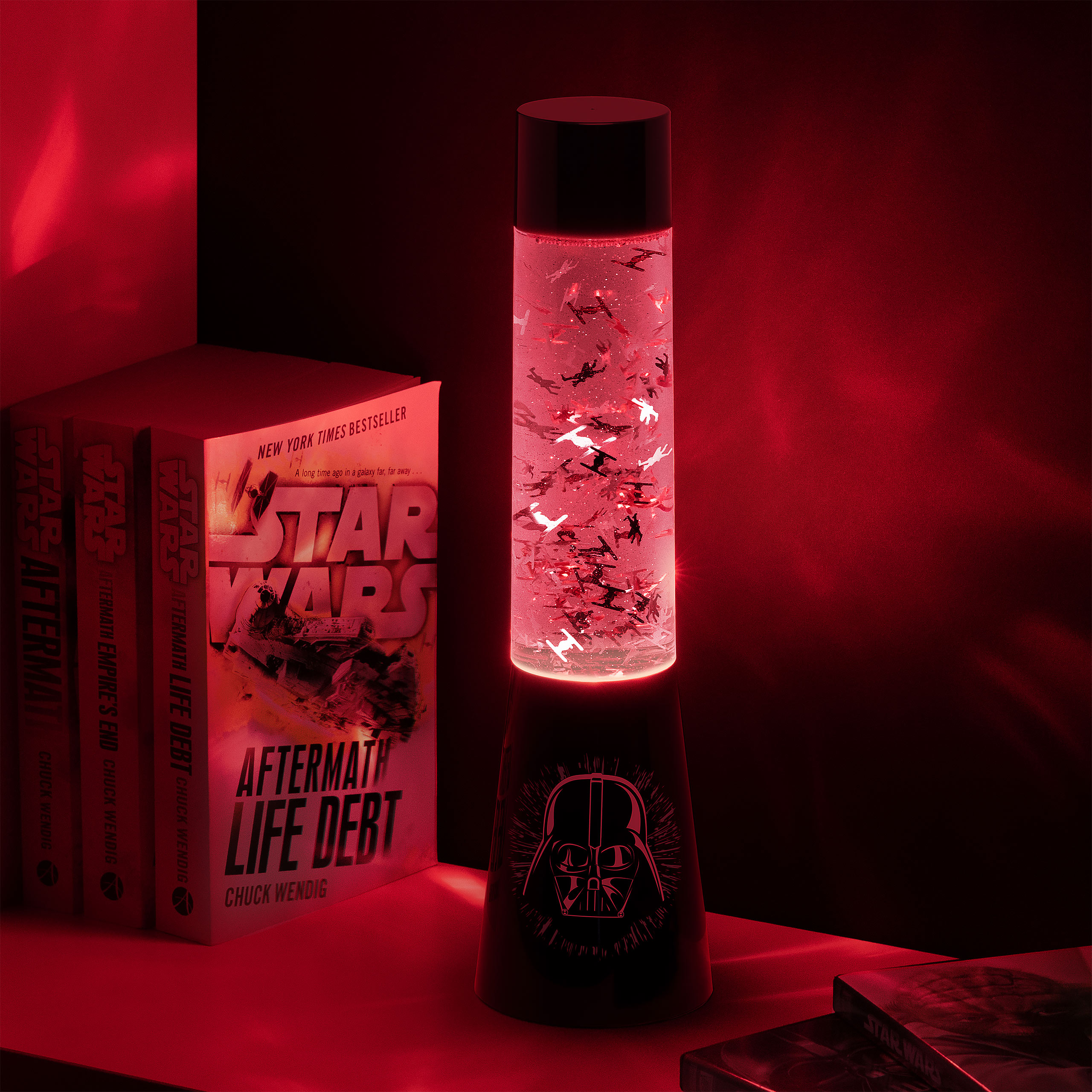 Star Wars - Darth Vader Glitter Lampe