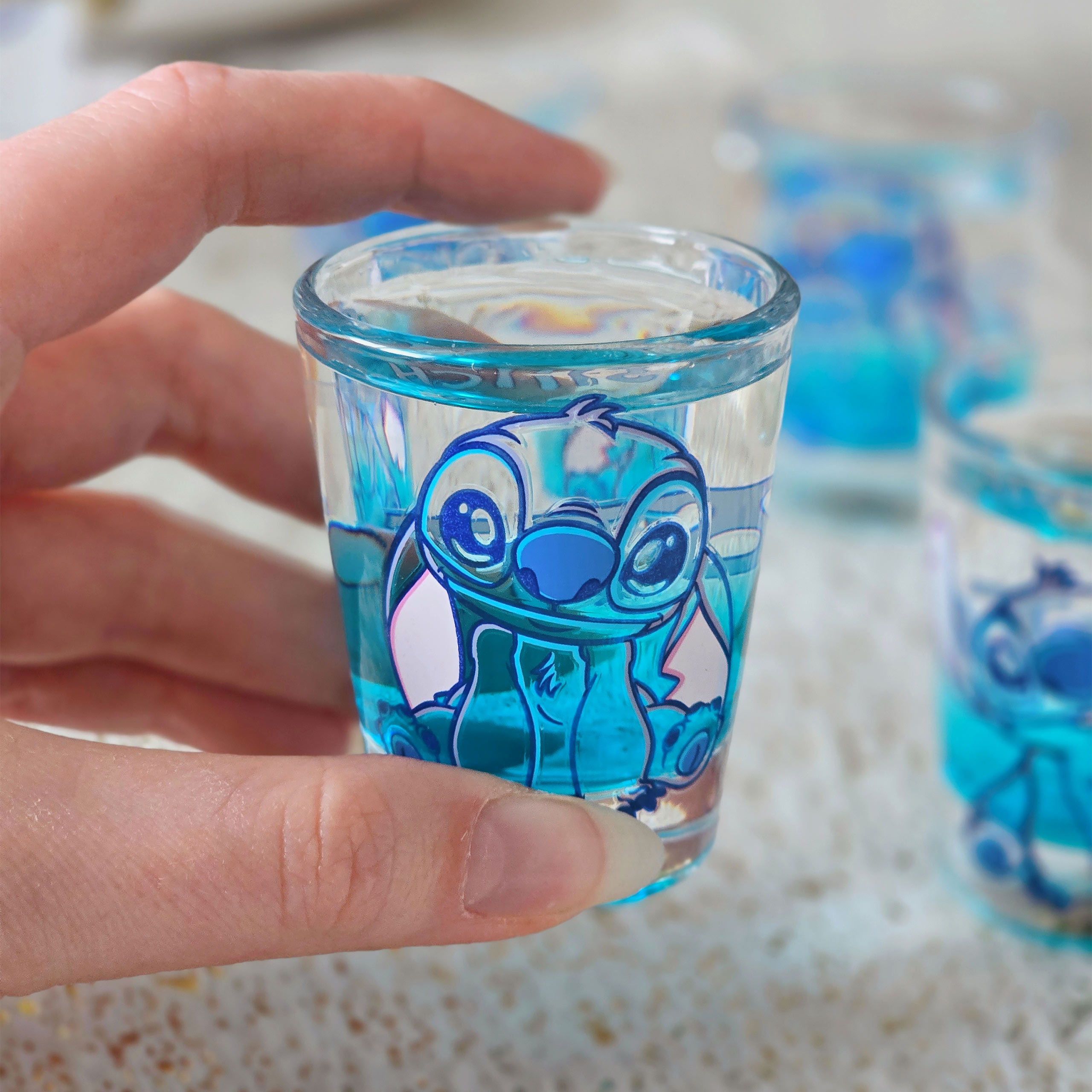 Set di 4 bicchierini Stitch Aloha - Lilo & Stitch