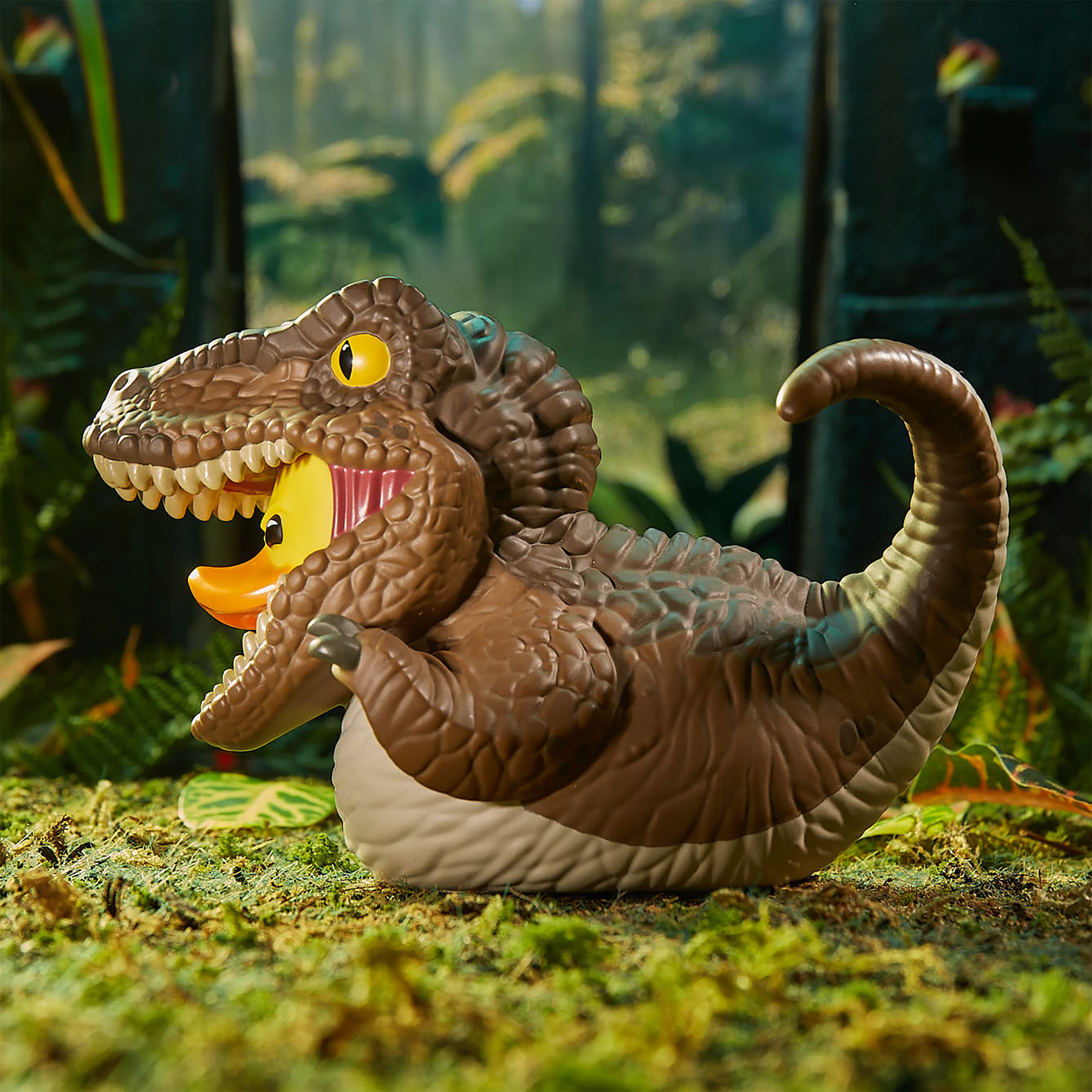 Jurassic Park - Canard décoratif Velociraptor TUBBZ