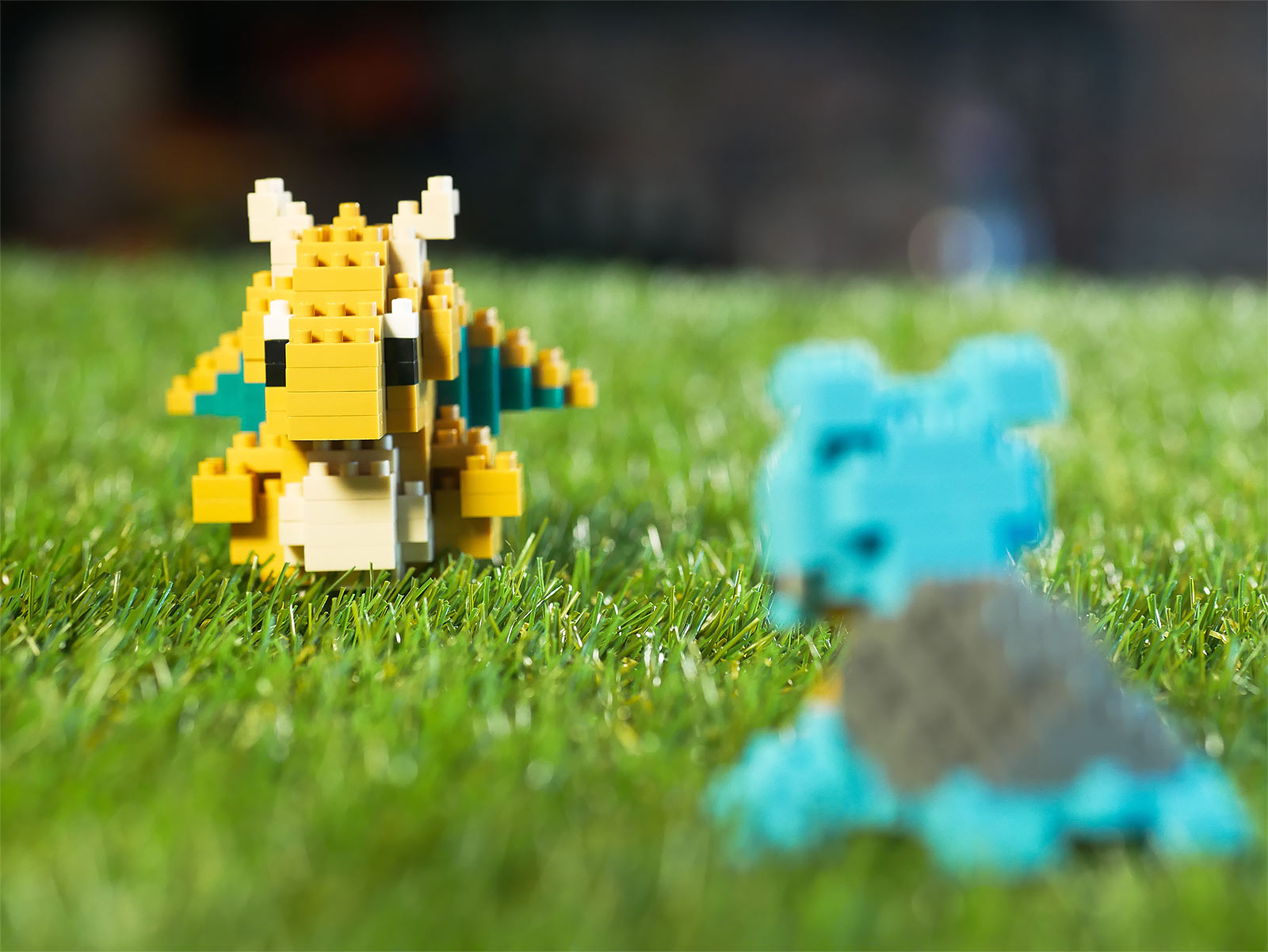 Pokemon - Figurine de construction mini bloc nanoblock Dracolosse