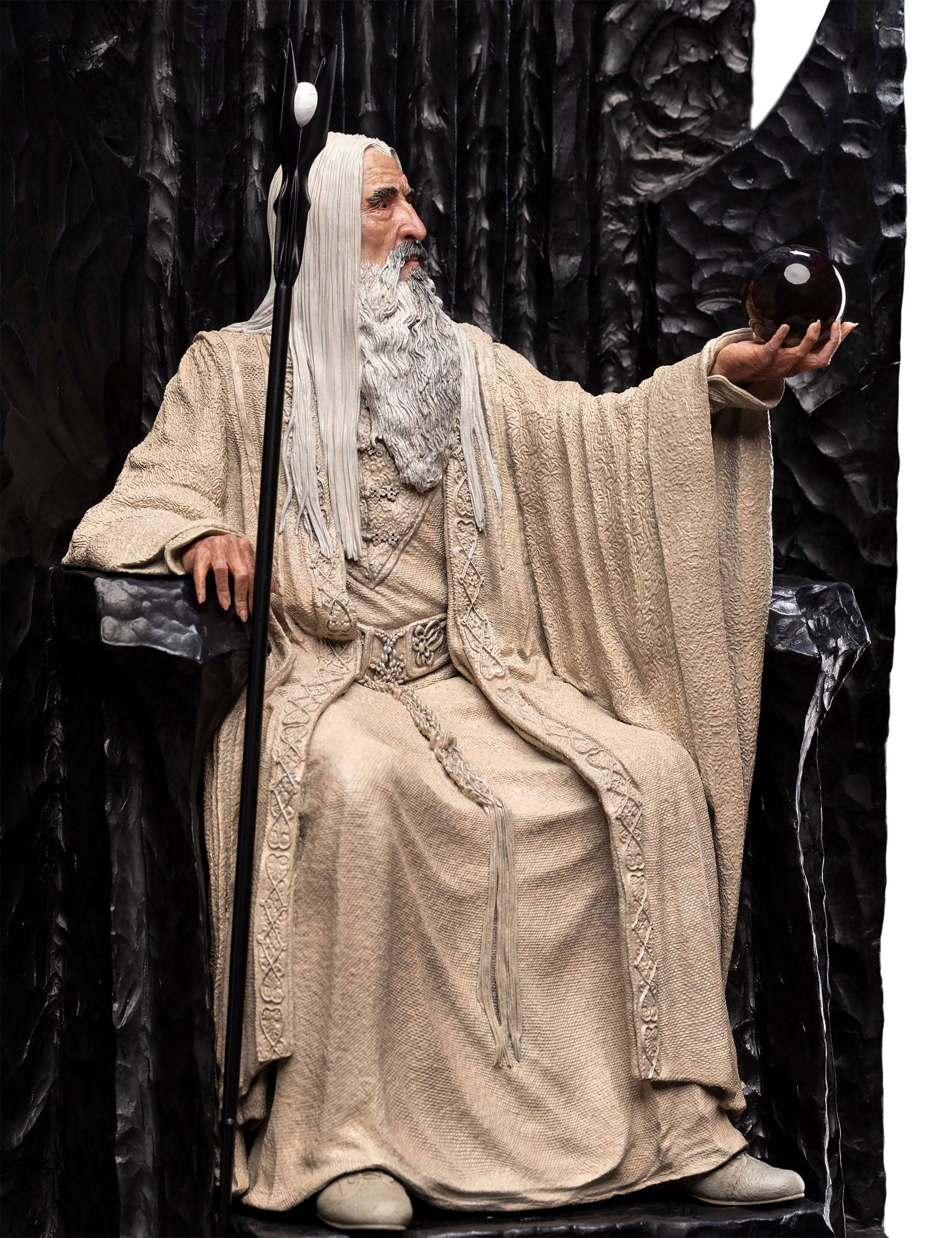 Herr der Ringe - Saruman der Weiße Statue deluxe 1:6