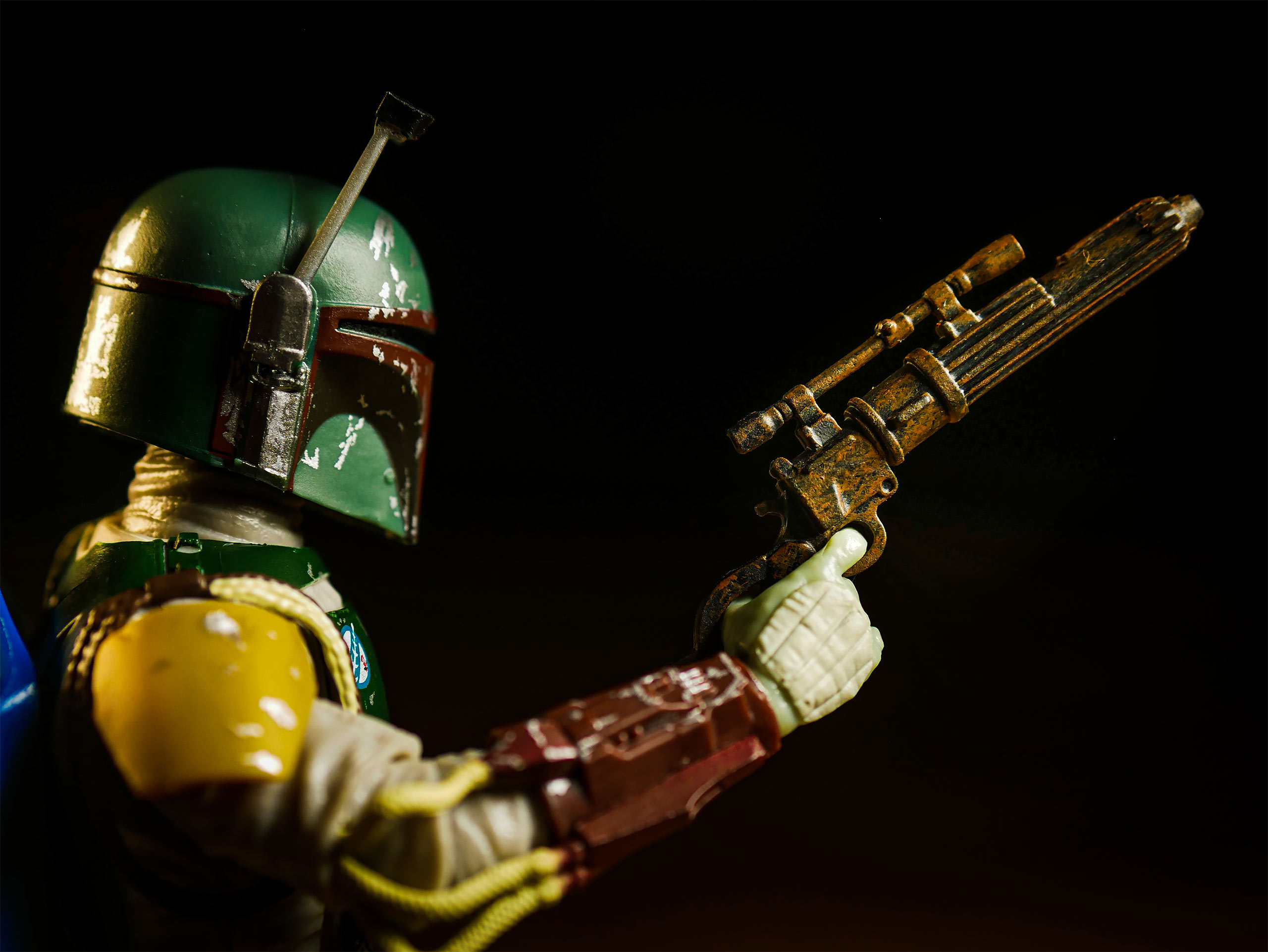 Star Wars - Boba Fett Figurine d'action Deluxe 15,3 cm