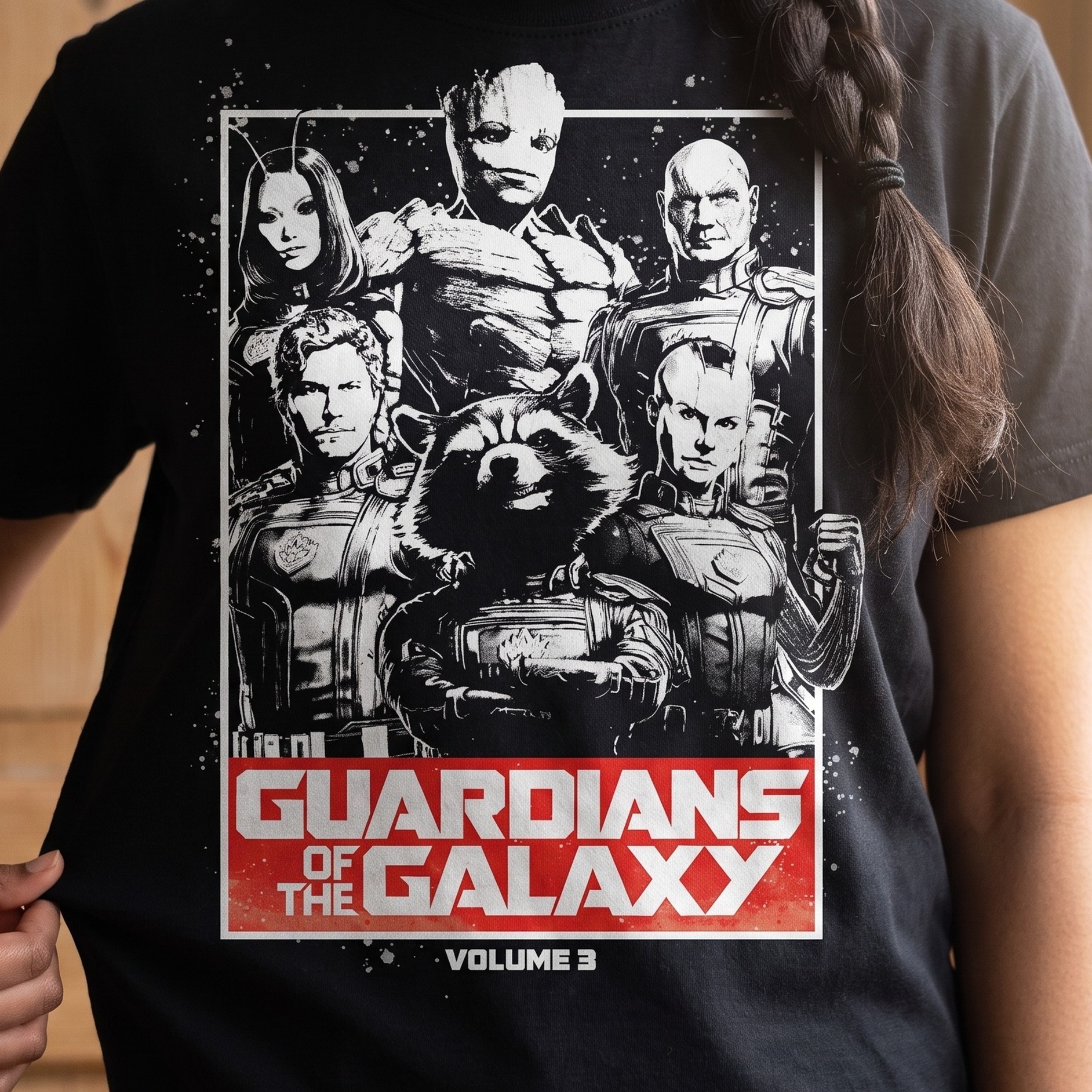 Guardians Vol. 3 T-Shirt Black - Guardians of the Galaxy