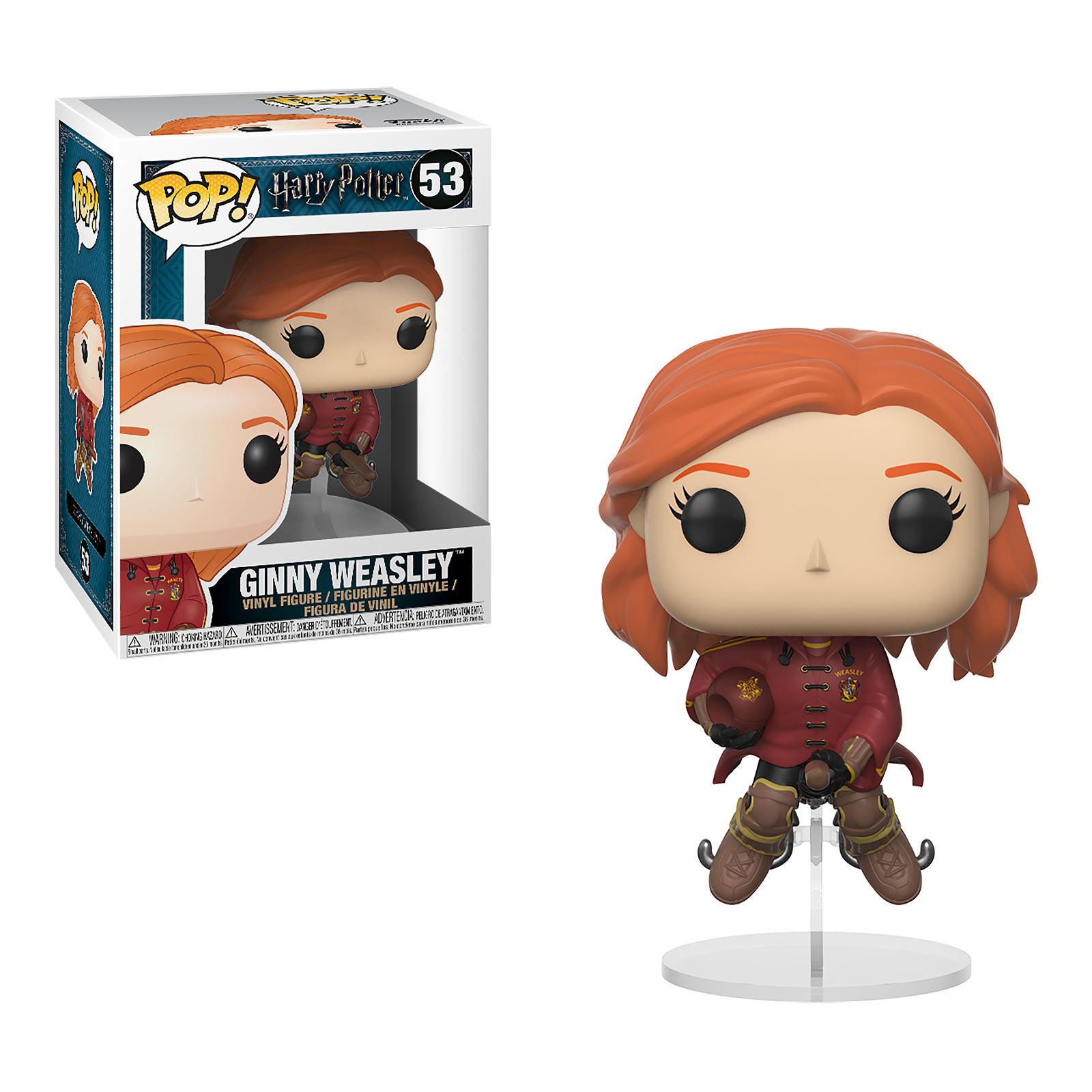 Harry Potter - Ginny Weasley sur balai Figurine Funko Pop